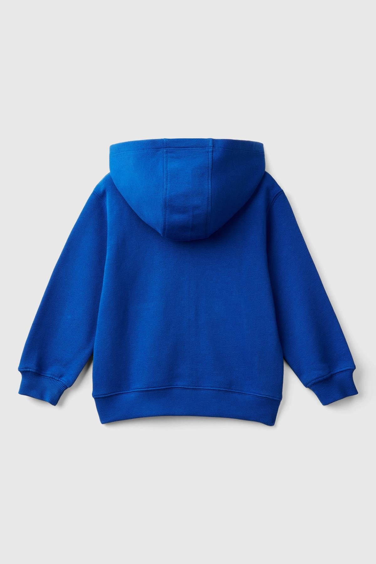 BENETTON-BB SWEATSHIRT MAVİ