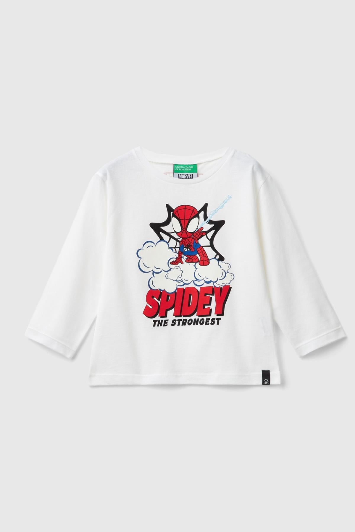 BENETTON-BB UZUN TSHIRT BEYAZ
