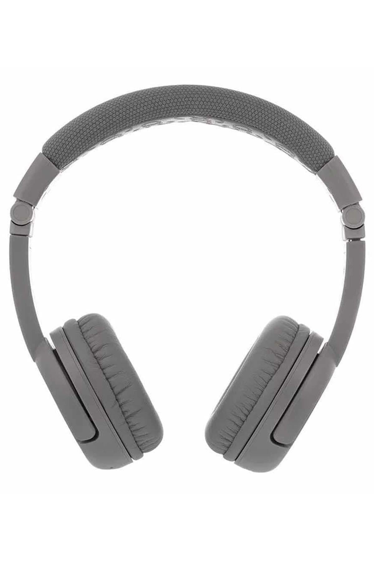 BuddyPhones Play Plus - Çocuklar İçin Kulak Üstü Kulaklık - Bluetooth - Gri Çok Renkli
