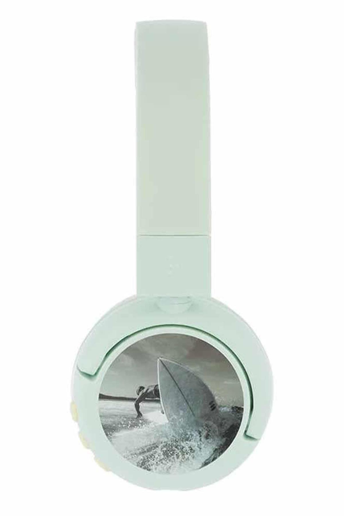 Buddyphones POPFun - Çocuklar İçin Kulak Üstü Kulaklık - Bluetooth - Yeşil Çok Renkli
