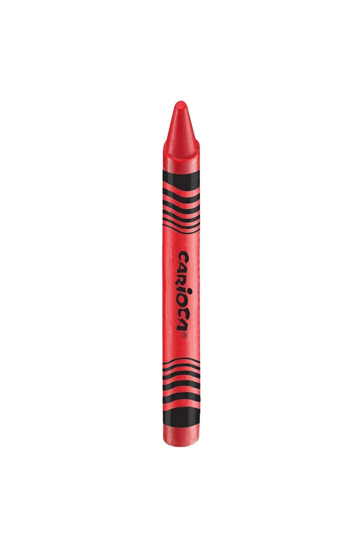 CARİOCA WAX MAXI YIKANABİLİR PASTEL BOYA KALEMİ 12Lİ Çok Renkli