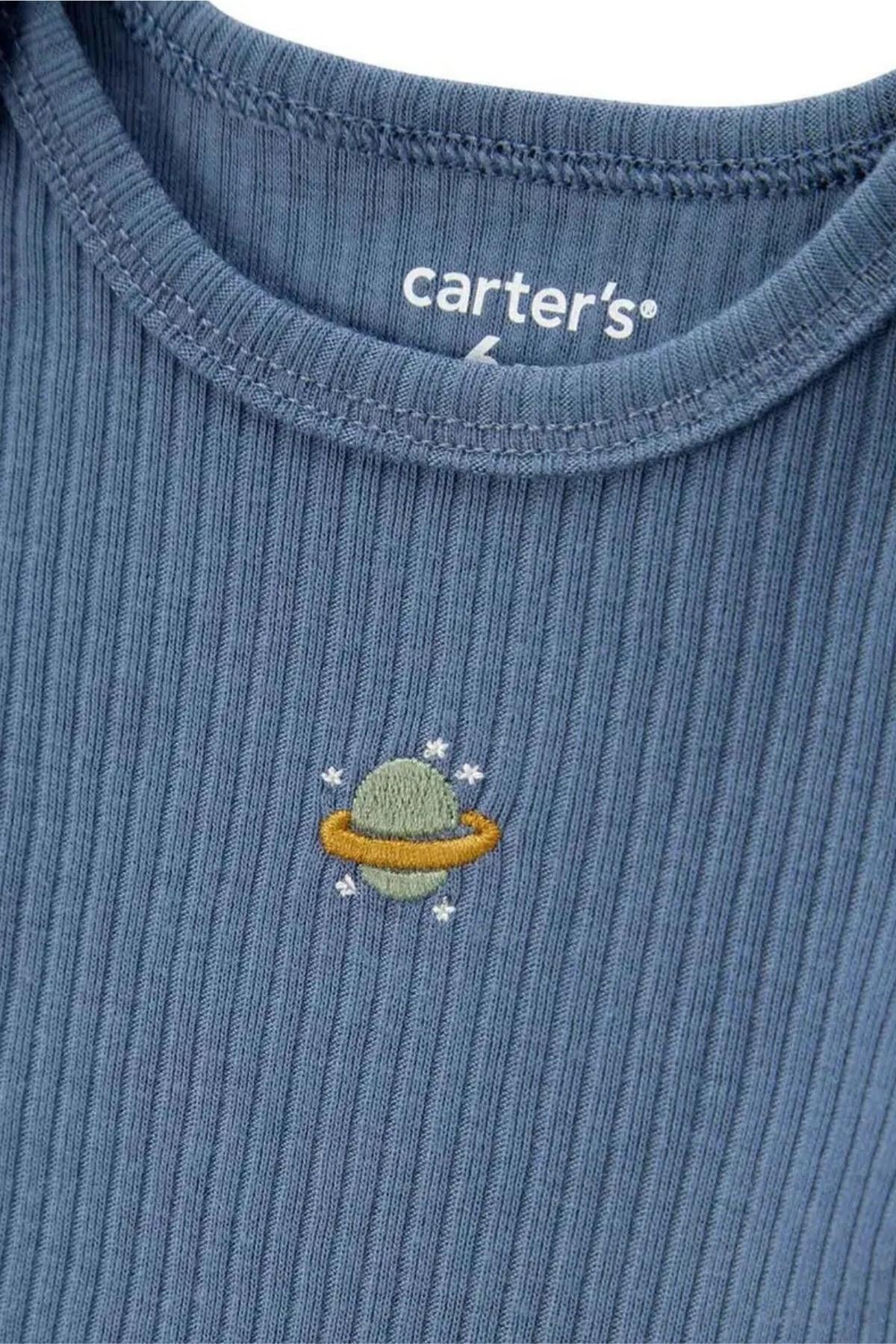 CARTERS / Layette Erkek Bebek 3Lü Set Mavi