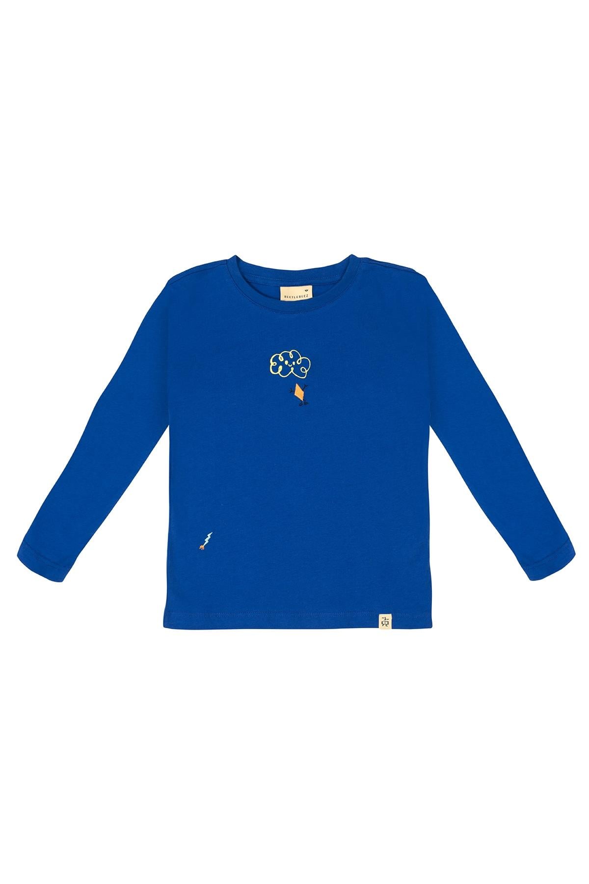 Beetlebeez / CHEERFUL CLOUD T-SHIRT Mavi