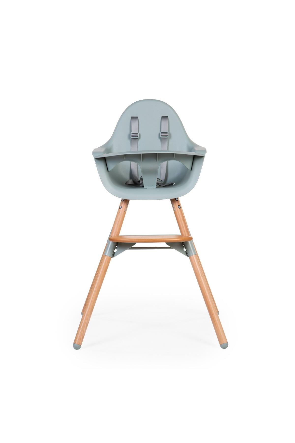 Child Home / Evolu 2 Mama Sandalyesi Mint + Ön tepsi ( Silikon Mavi