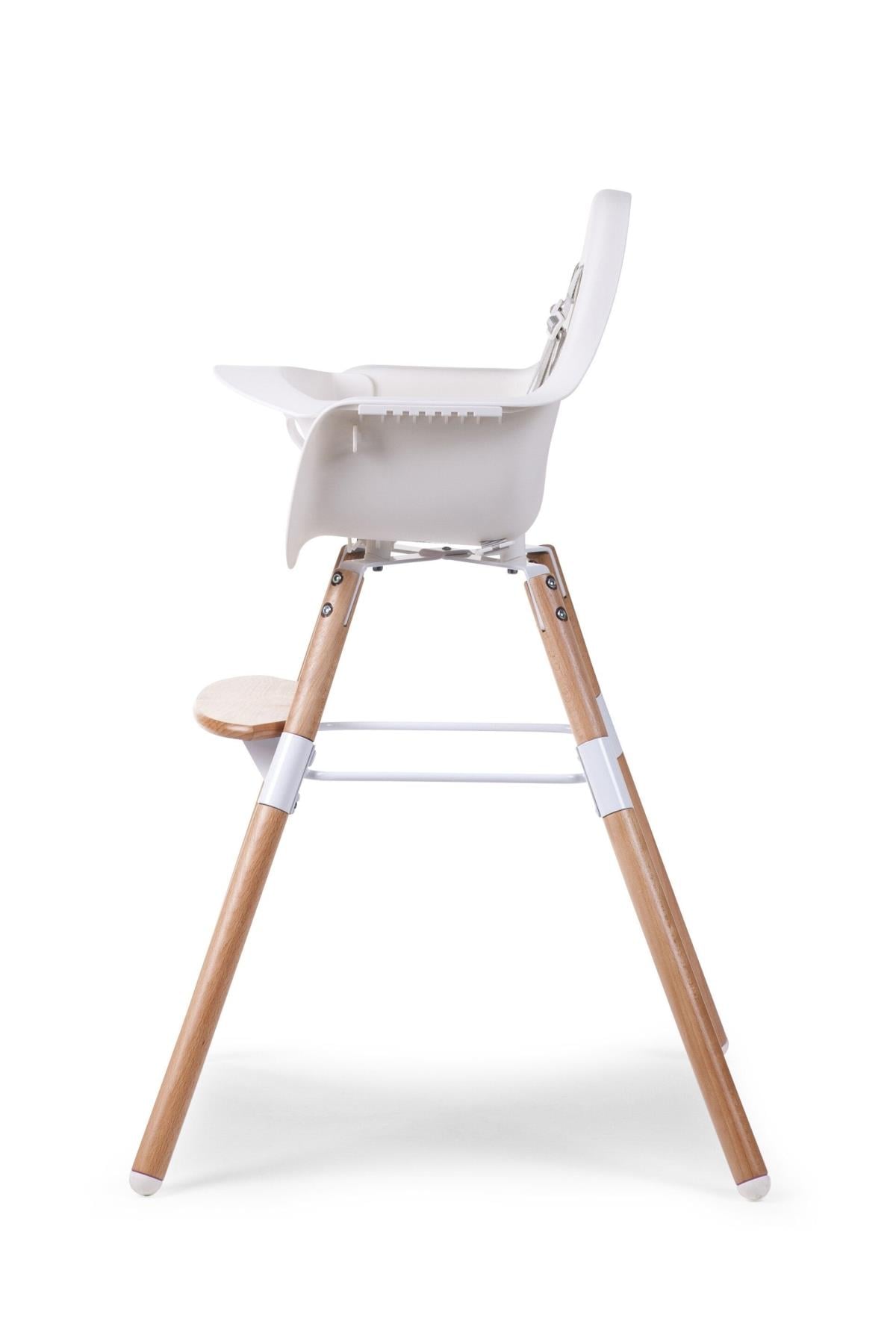 Child Home / EVOLU 2 MAMA SANDALYESİ,  NATUREL TEPSİ Beyaz