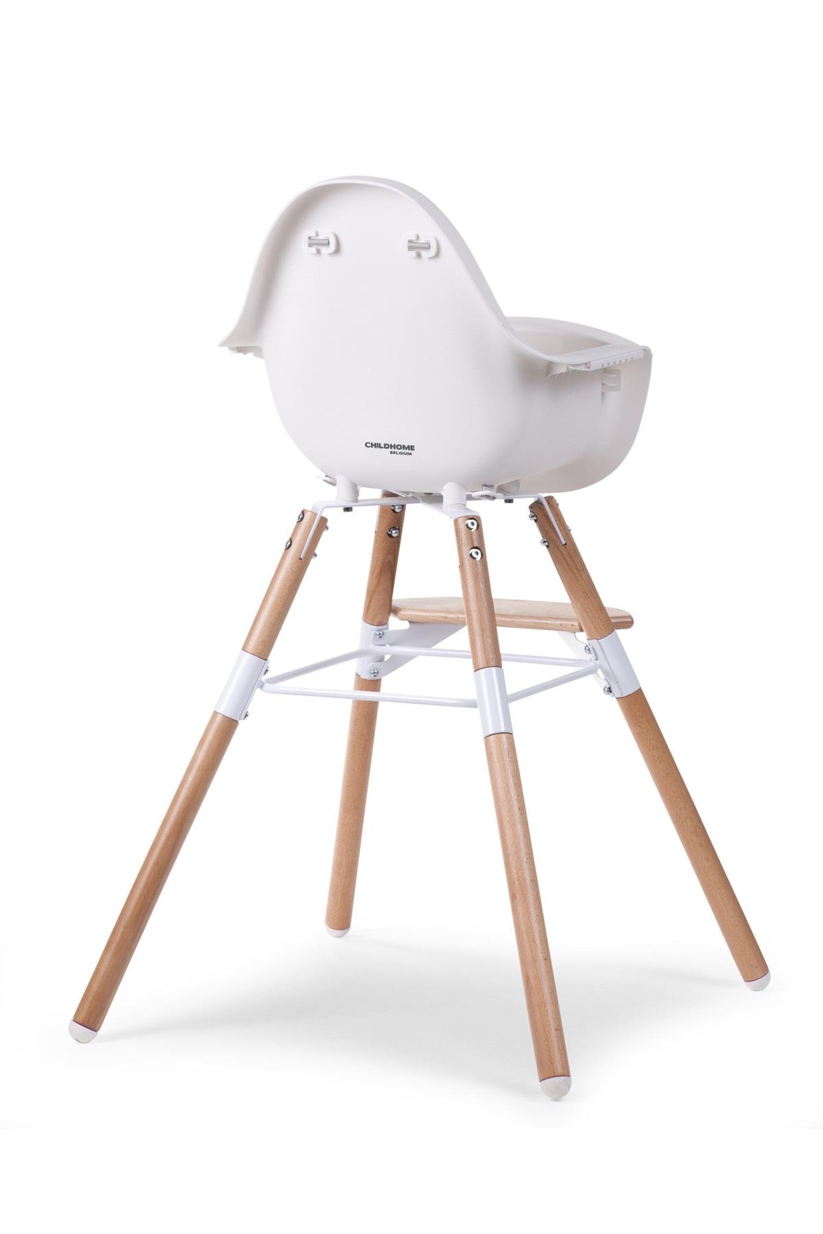 Child Home / EVOLU 2 MAMA SANDALYESİ,  NATUREL TEPSİ Beyaz
