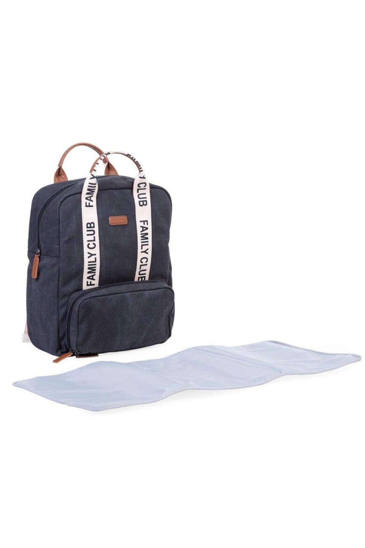 Child Home / Family Club Bag Sırt Çantası Kanvas Siyah