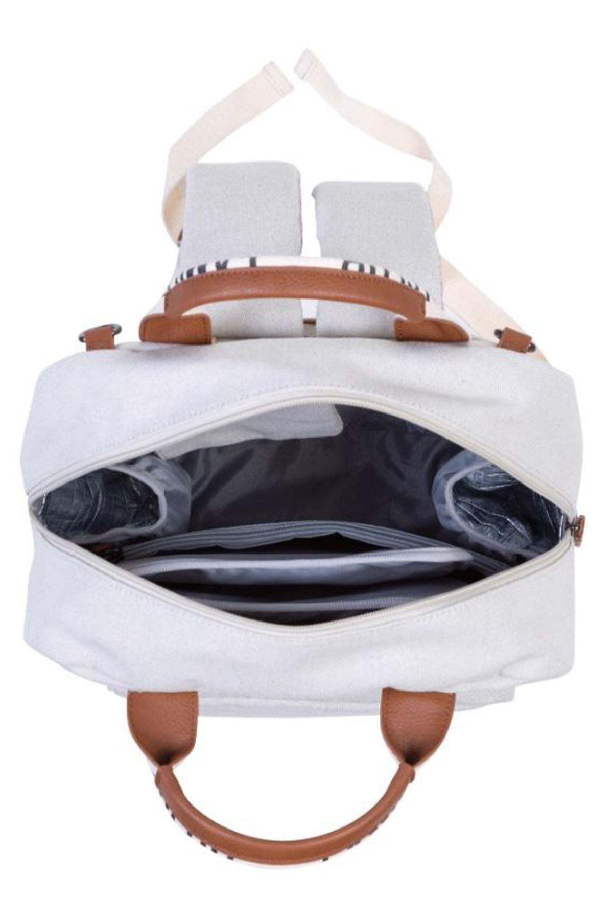 Child Home / Family Club Bag Sırt Çantası Kanvas Gri
