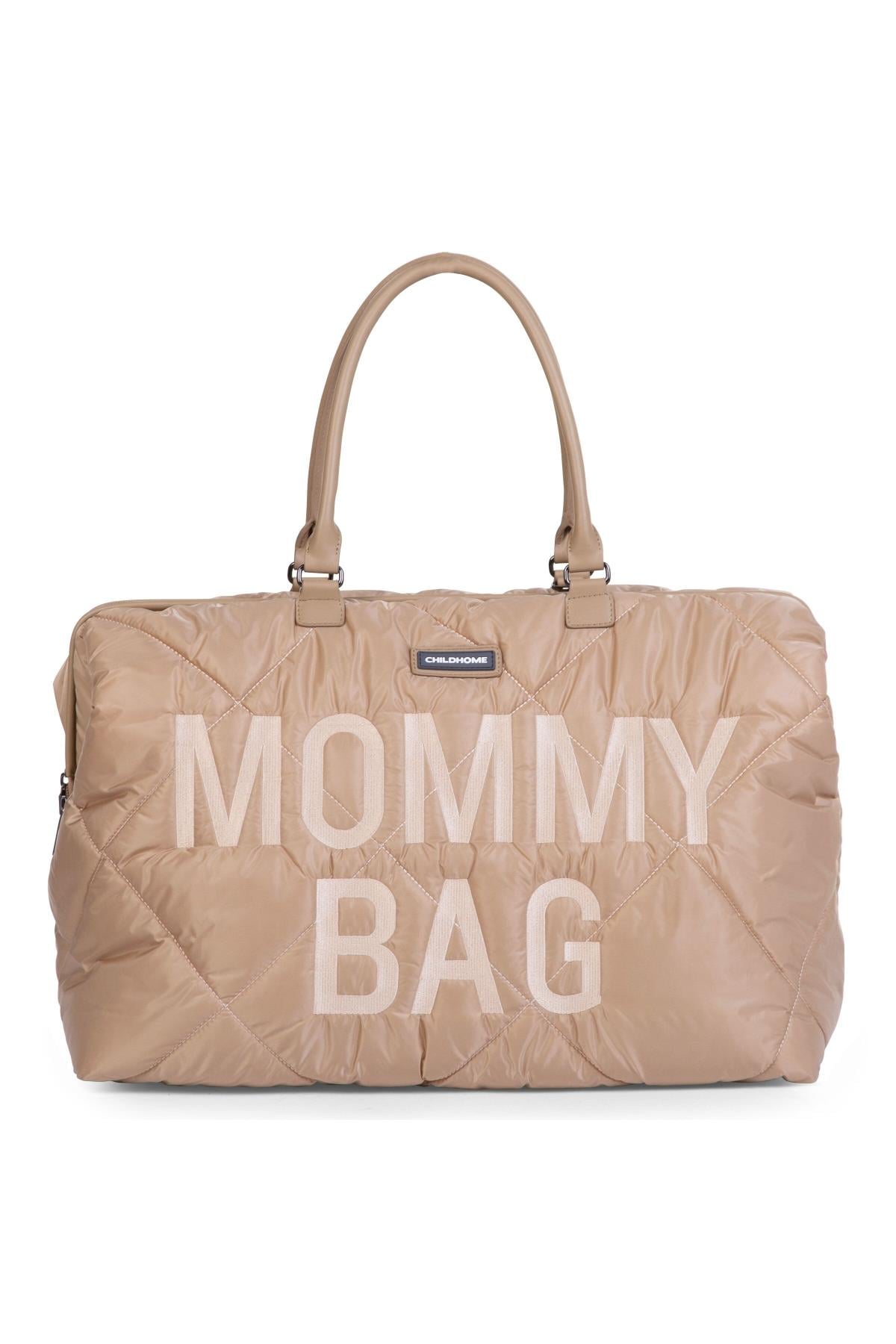 Child Home / Mommy Bag, Anne Bebek Bakım Çantası Puffy Bej