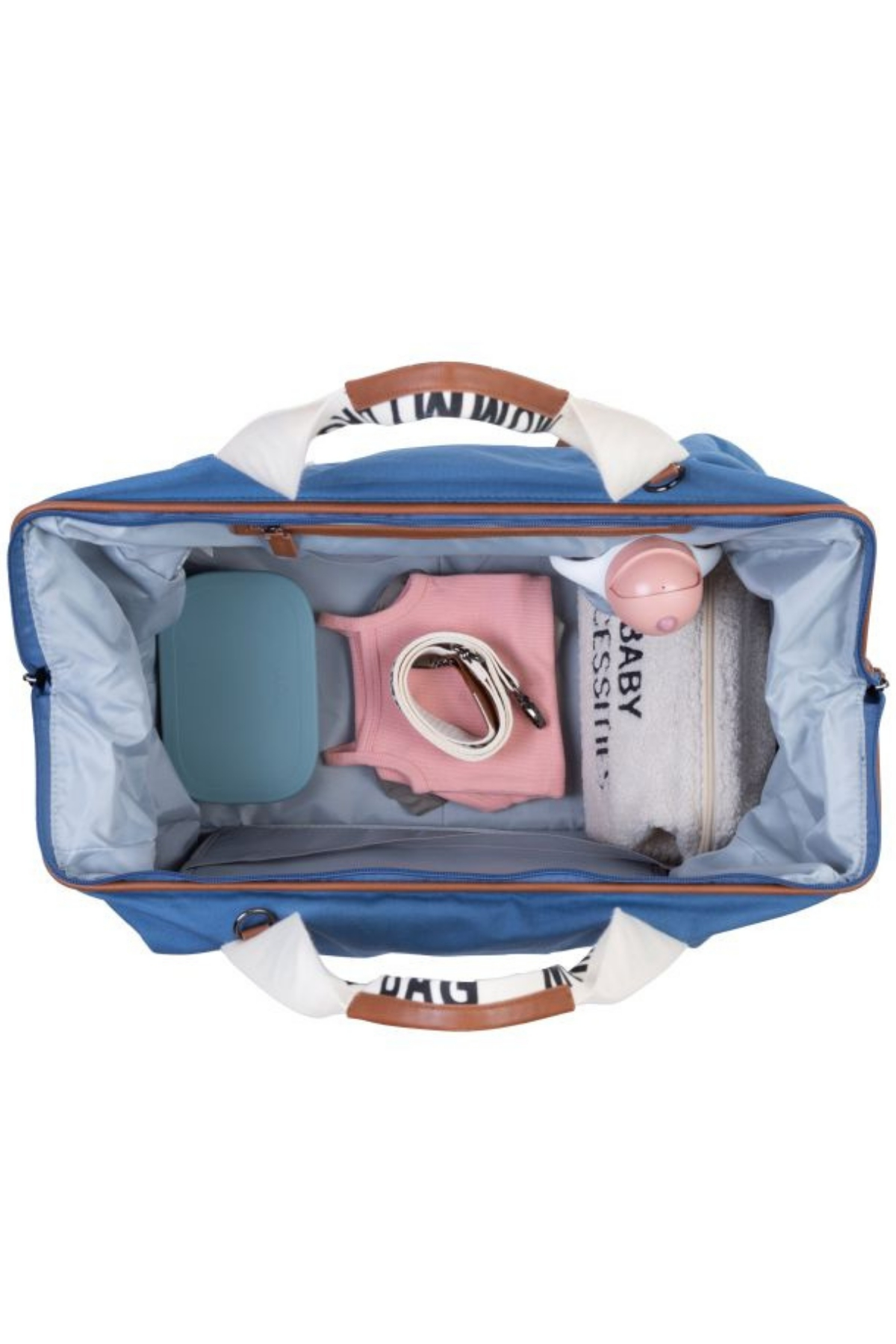 Child Home / Mommy Bag Çanta, Signature Kanvas İndigo
