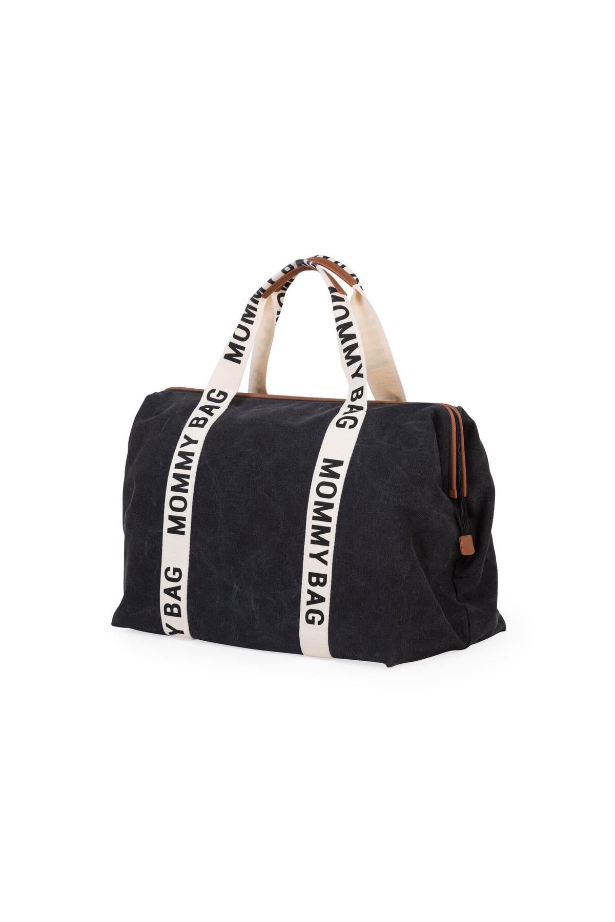 Child Home / Mommy Bag Çanta, Signature Kanvas Siyah