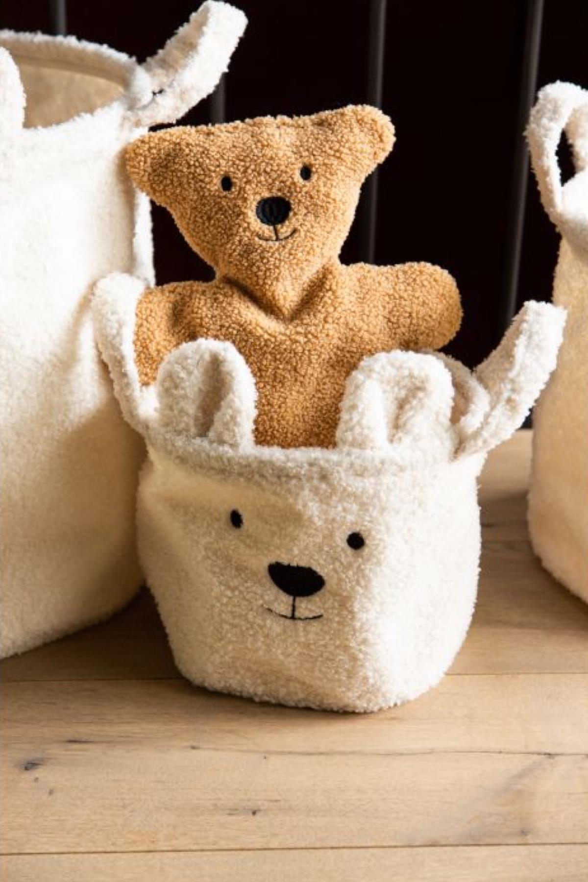 Child Home / Saklama Kutusu Teddy Beyaz 20 cm
