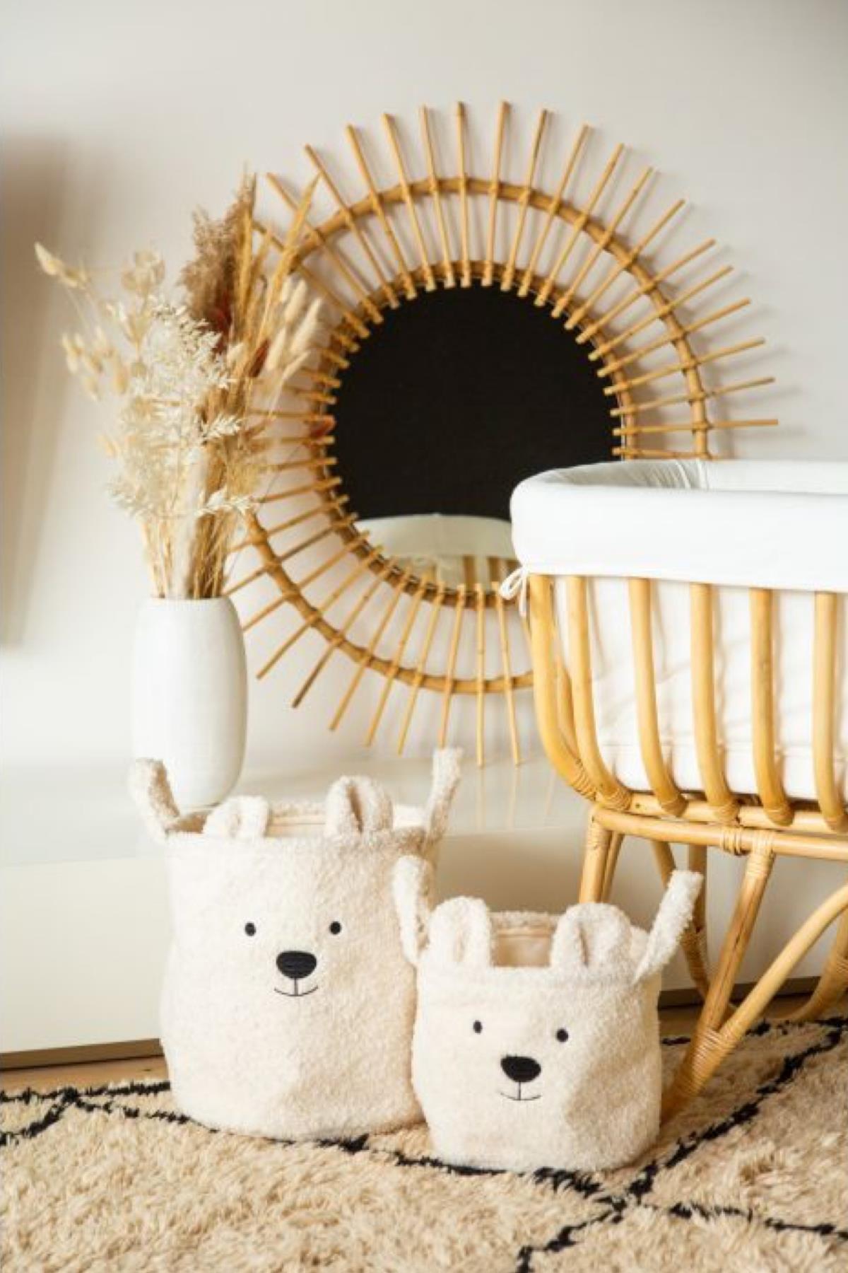 Child Home / Saklama Kutusu Teddy Beyaz 30 cm