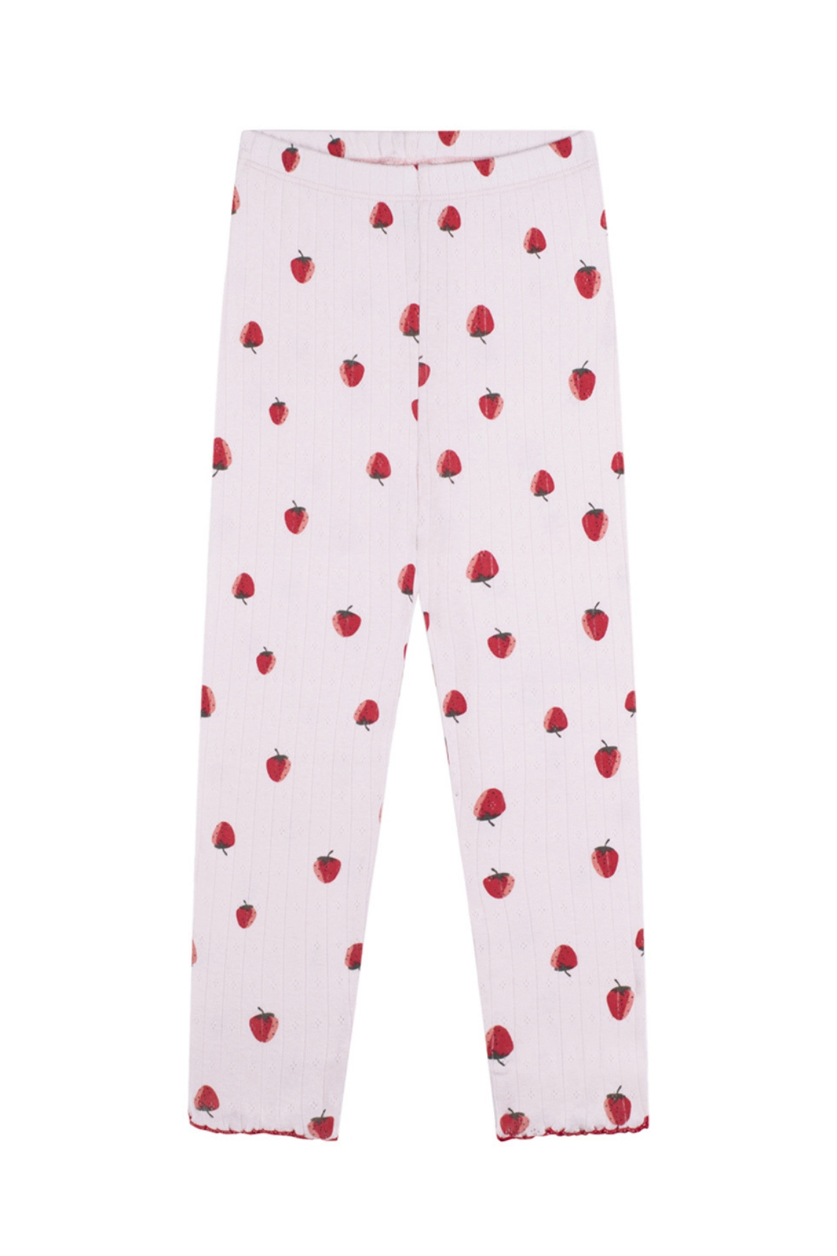 Antebies / Çilek Uzun Kollu Pijama Takımı Pembe