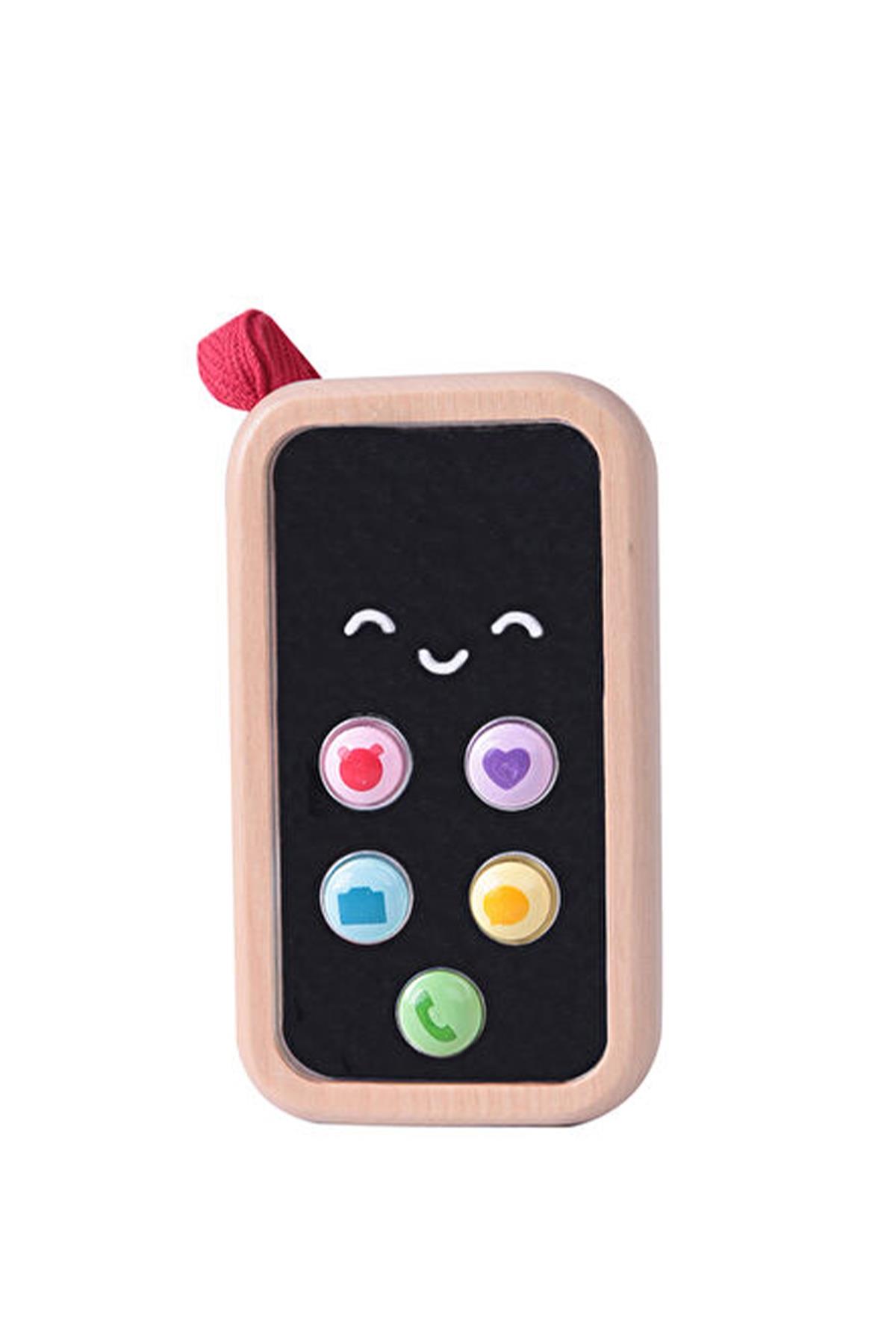 Classic World Ahşap İlk Telefonum Çok Renkli