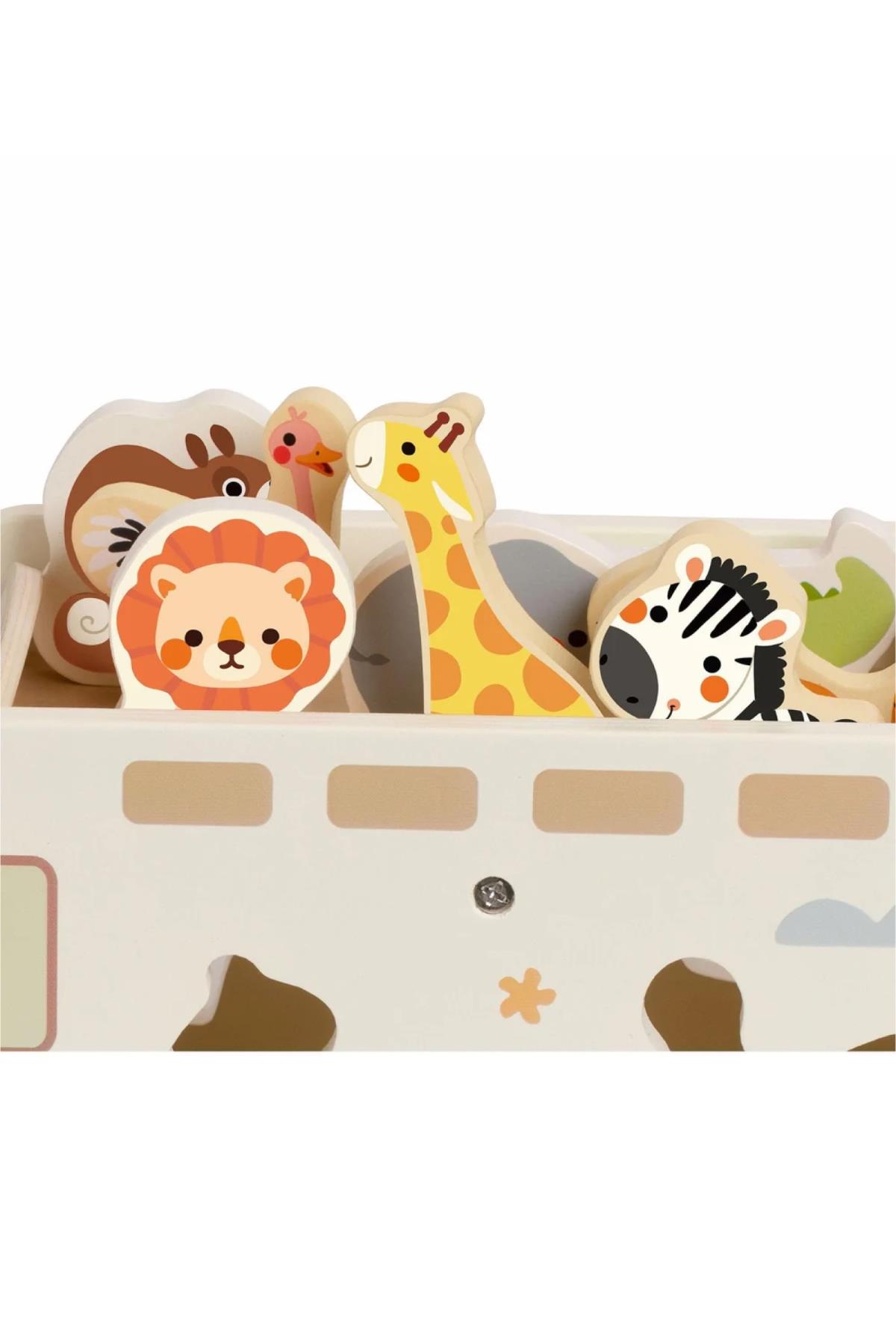 Classic World / Ahşap Şekil Sınıflandırıcı Truck Çok Renkli