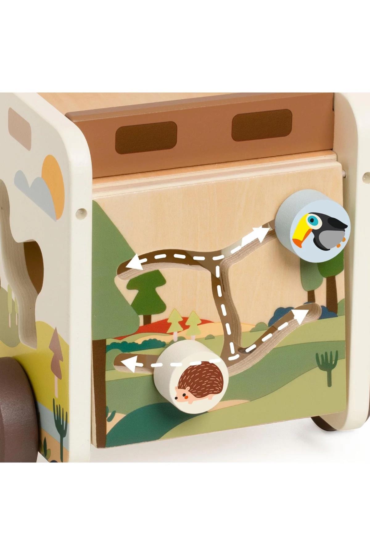 Classic World / Ahşap Şekil Sınıflandırıcı Truck Çok Renkli