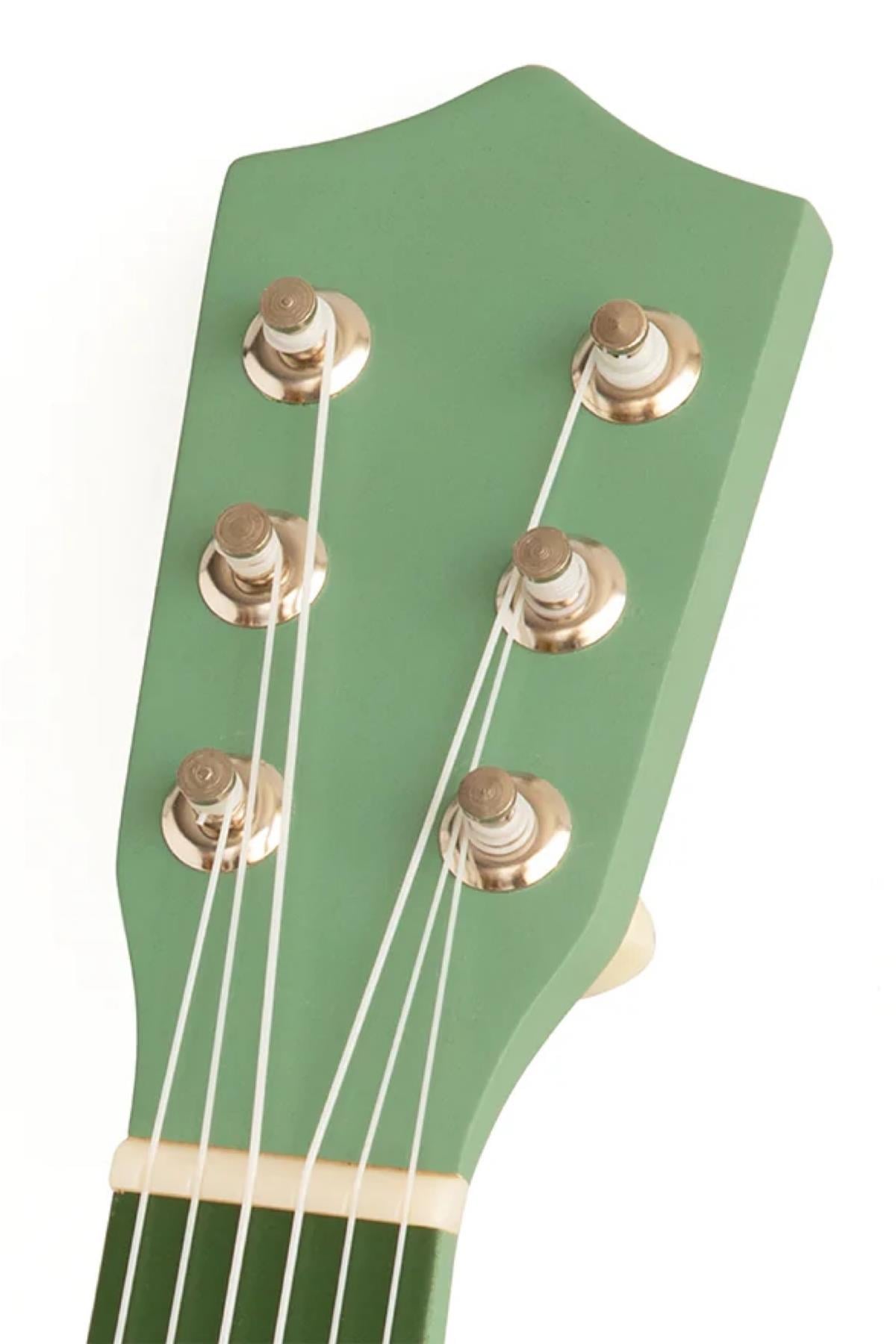 Classic World / Ahşap Vintage Gitar Çok Renkli