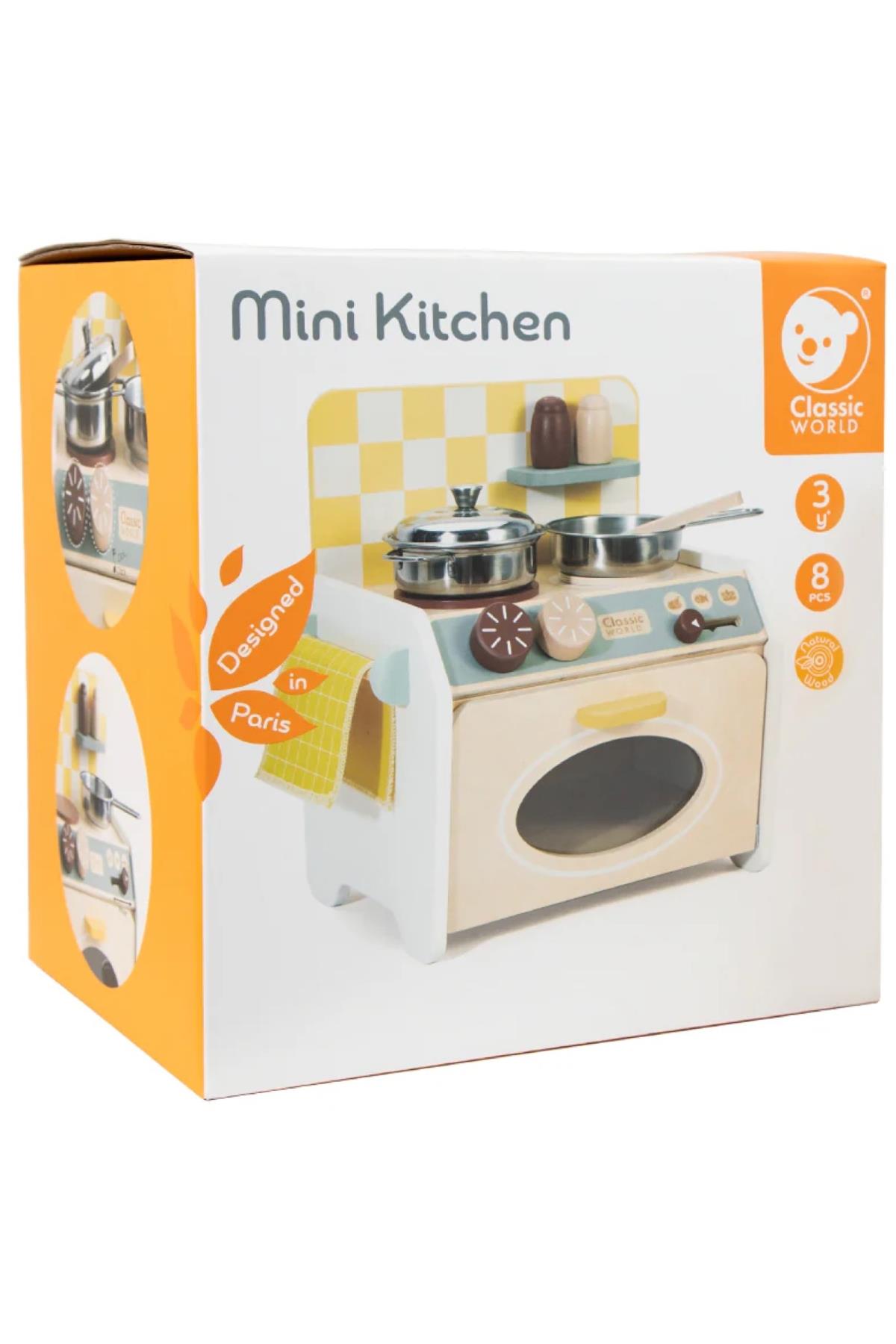 Classic World Mini Ahşap Mutfak Çok Renkli
