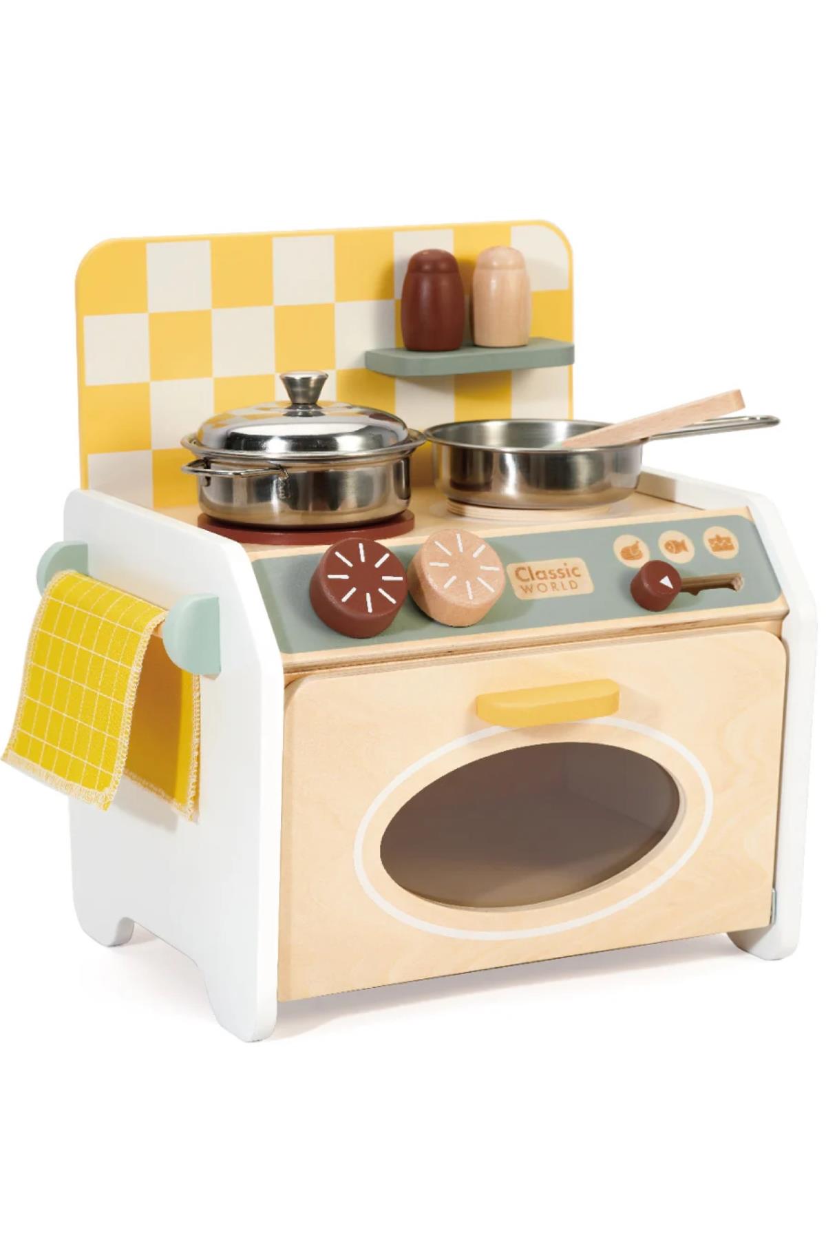 Classic World Mini Ahşap Mutfak Çok Renkli