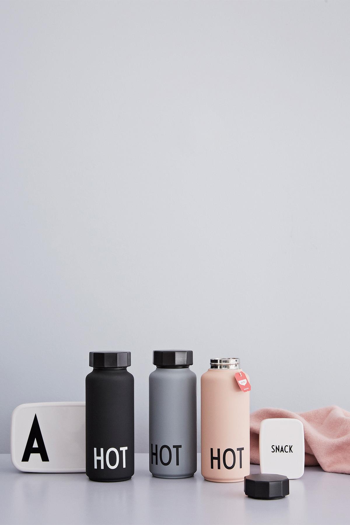 DESIGN LETTERS/ÇELİK TERMOS ŞİŞE 500 ml Pink