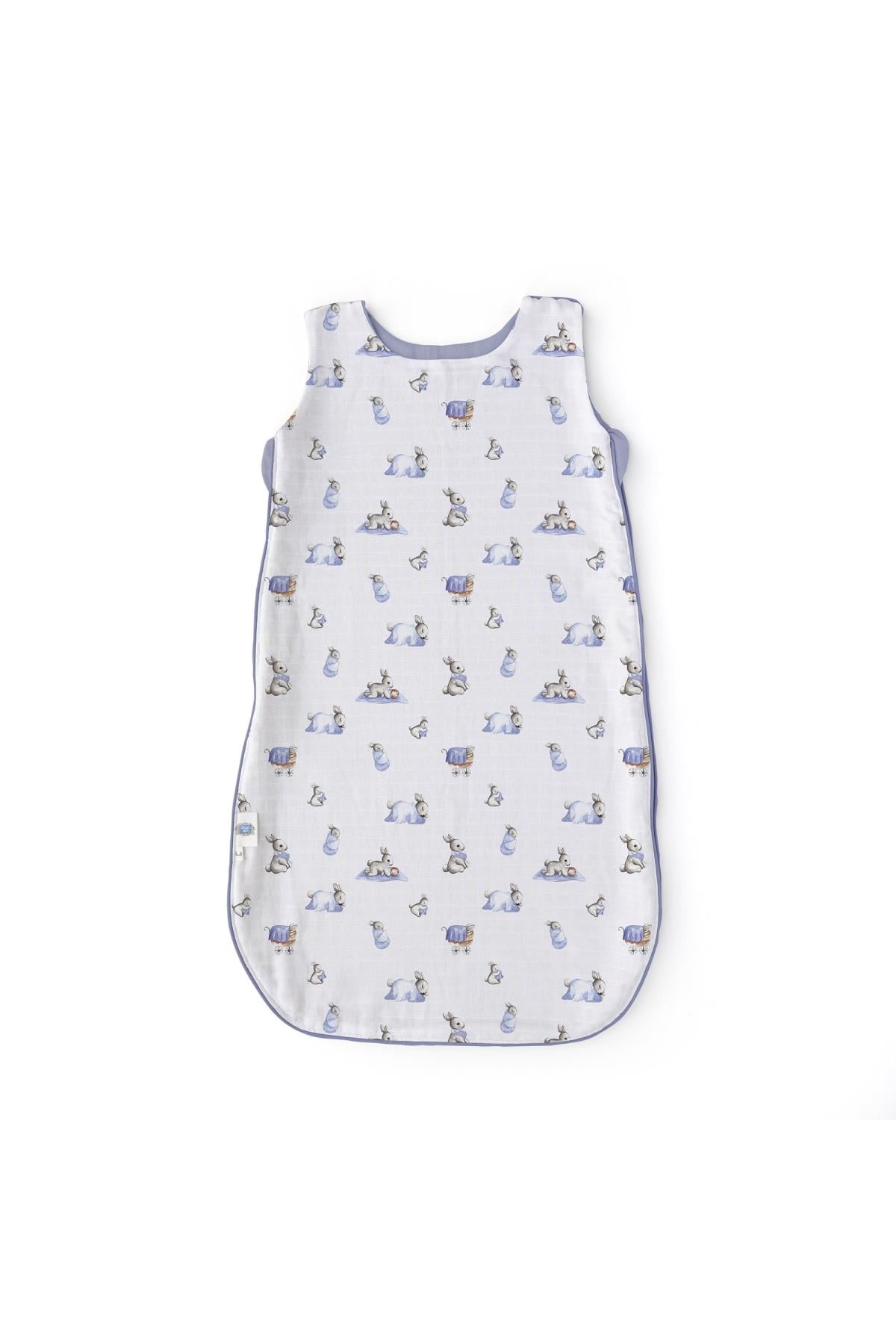 Deux Lapins / Bébé Lapin Kışlık Müslin Bebek Uyku Tulumu 1.85 TOG std