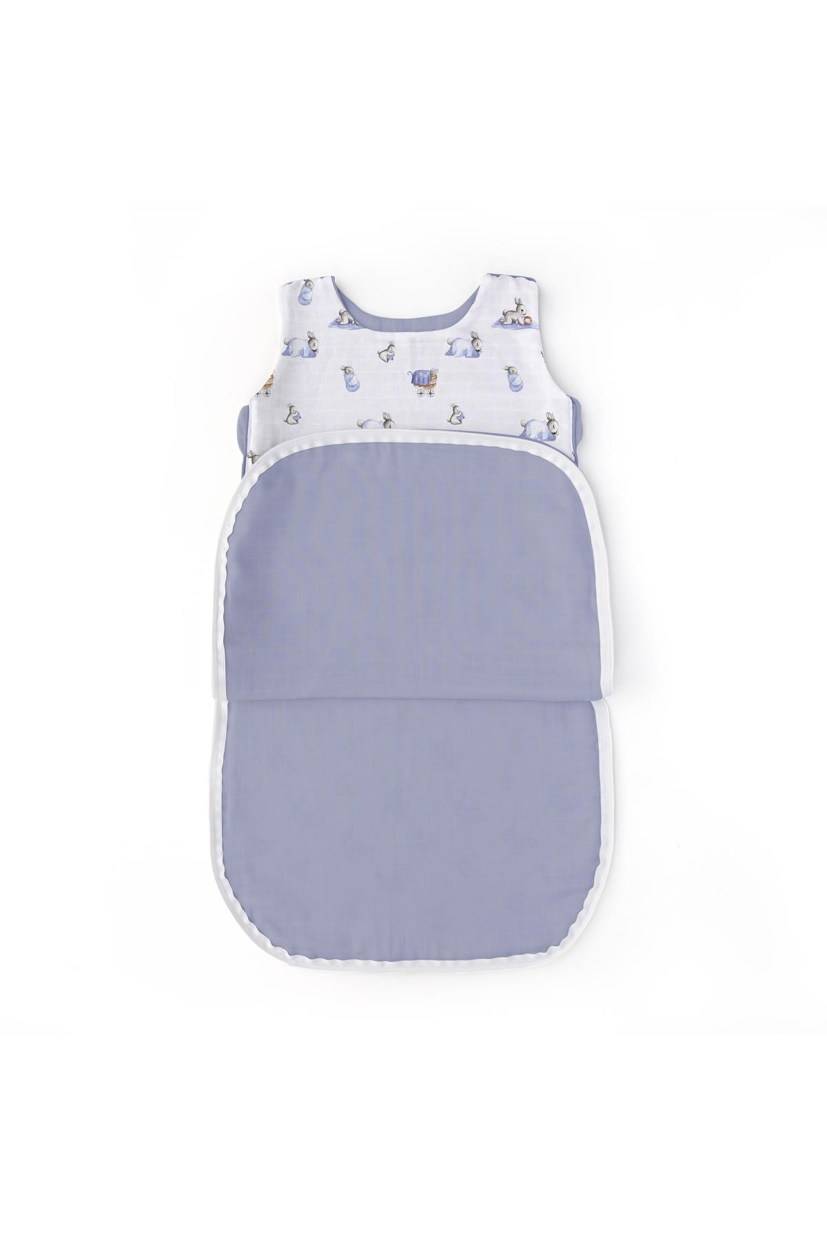 Deux Lapins / Bébé Lapin Kışlık Müslin Bebek Uyku Tulumu 1.85 TOG std