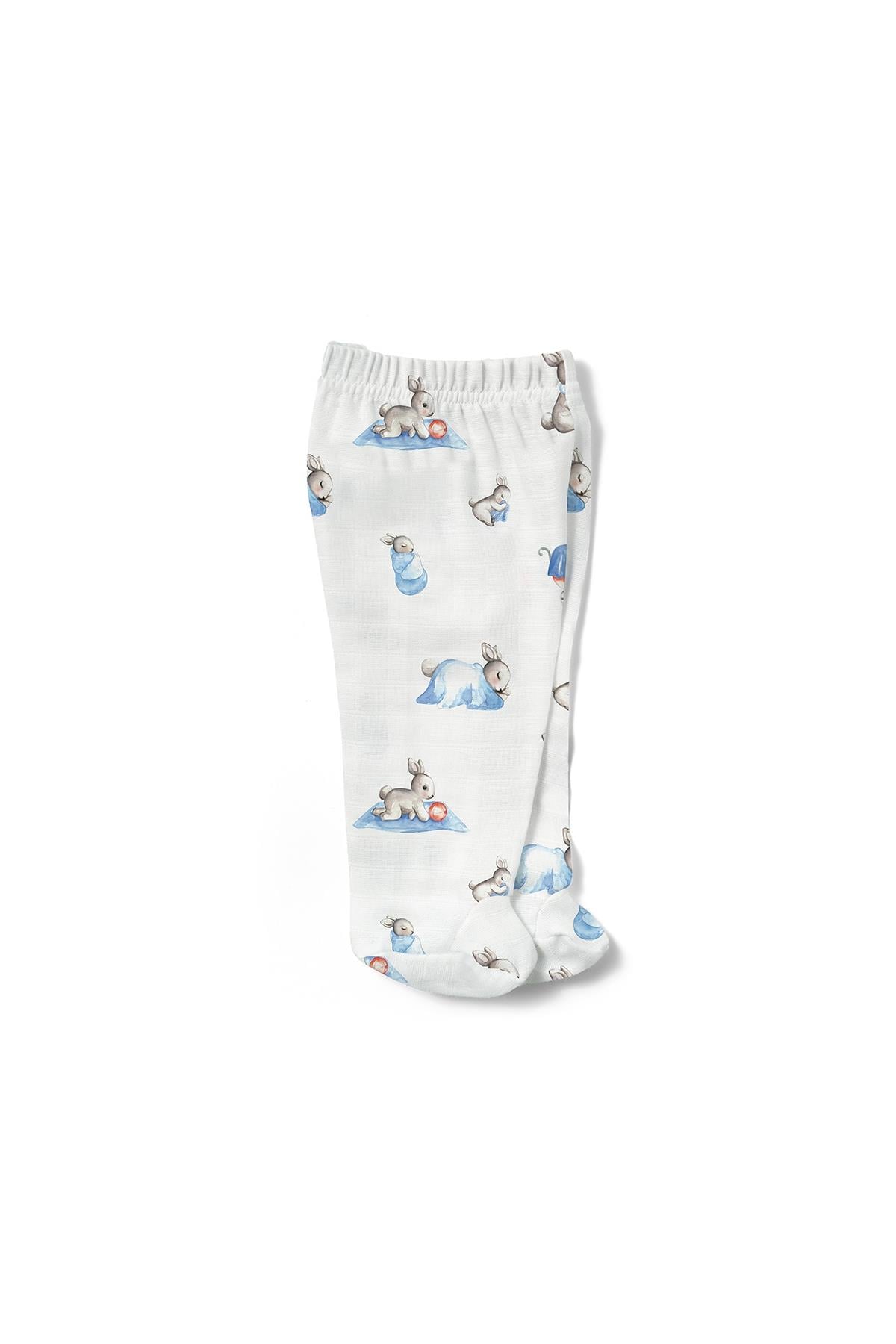 Deux Lapins /  Bébé Lapin Müslin Patikli Alt std