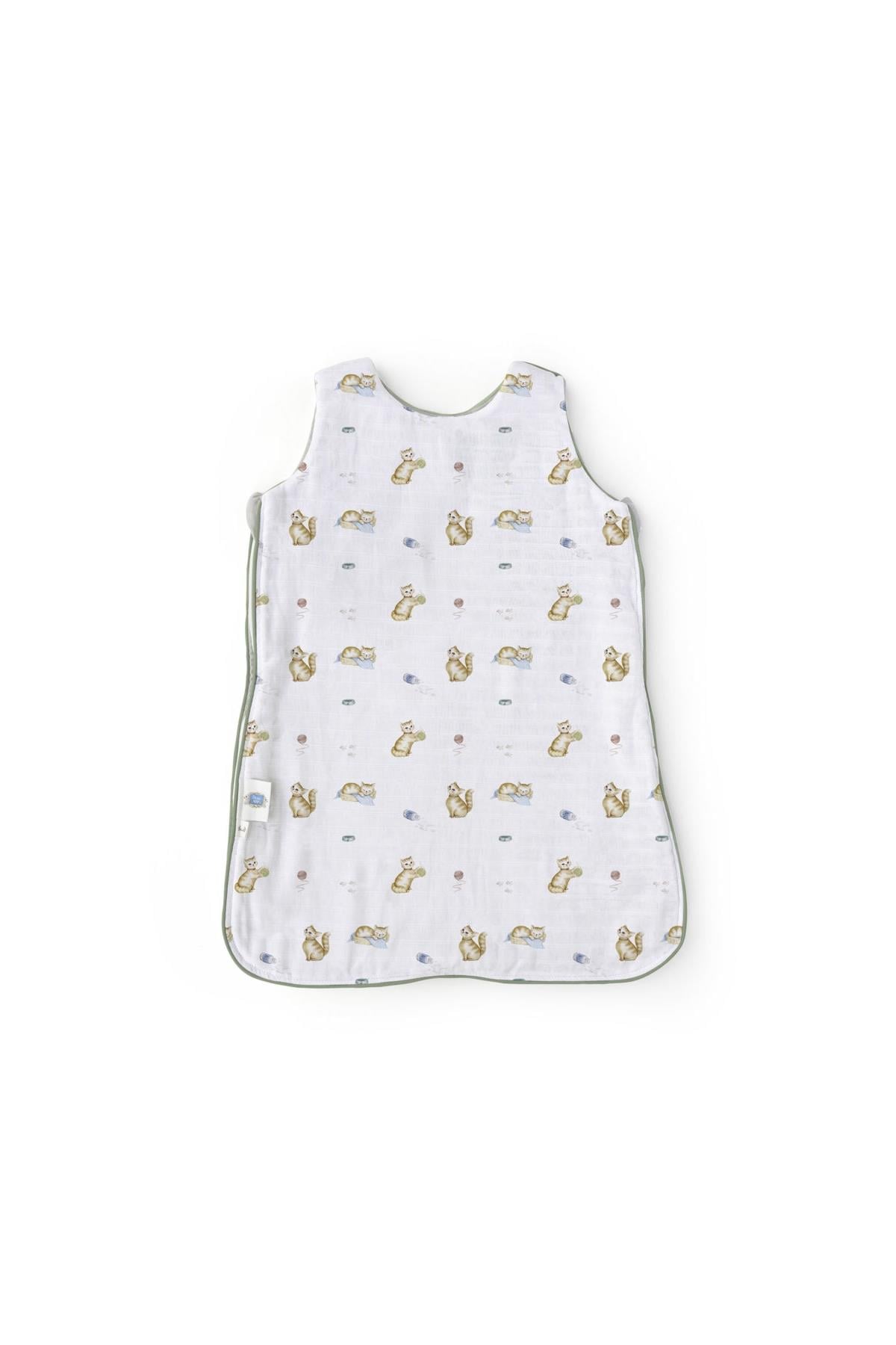 Deux Lapins / Chaton Kışlık Müslin Bebek Uyku Tulumu 1.85 TOG std