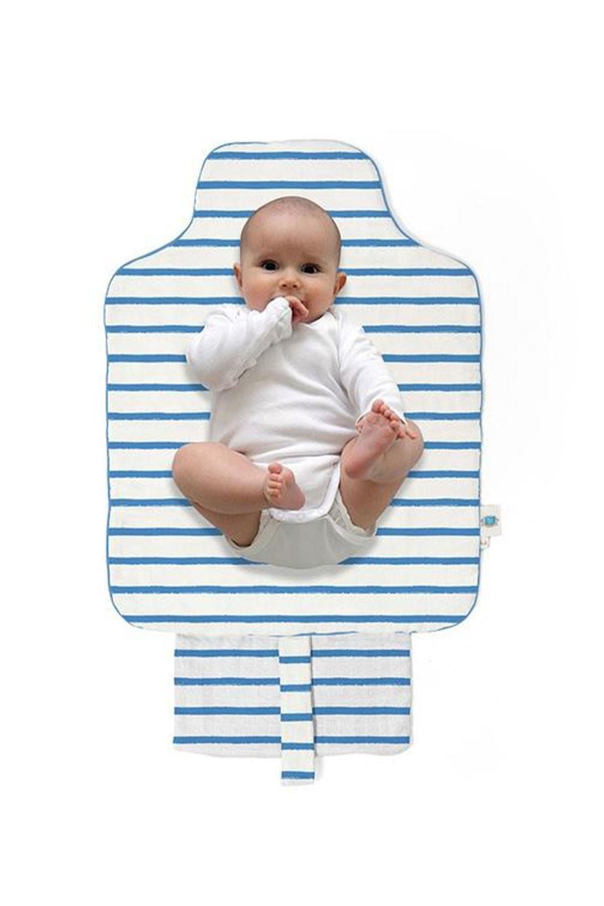 Deux Lapins / Coco Brush - Müslin Bebek Pratik Alt Açma Matı Çok Renkli