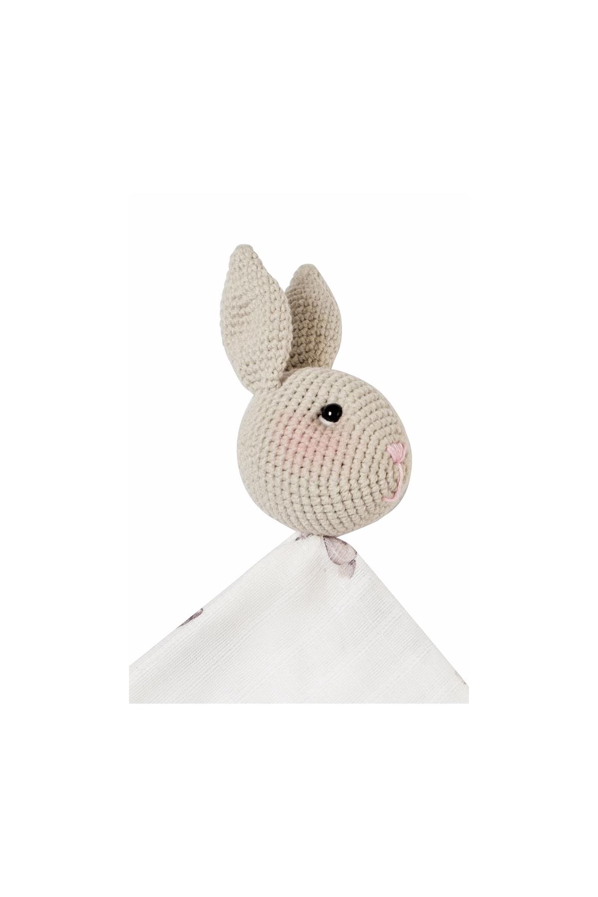 Deux Lapins / Iconıque Lapin Amigurumi Tavşan Örgülü Uyku Arkadaşı std