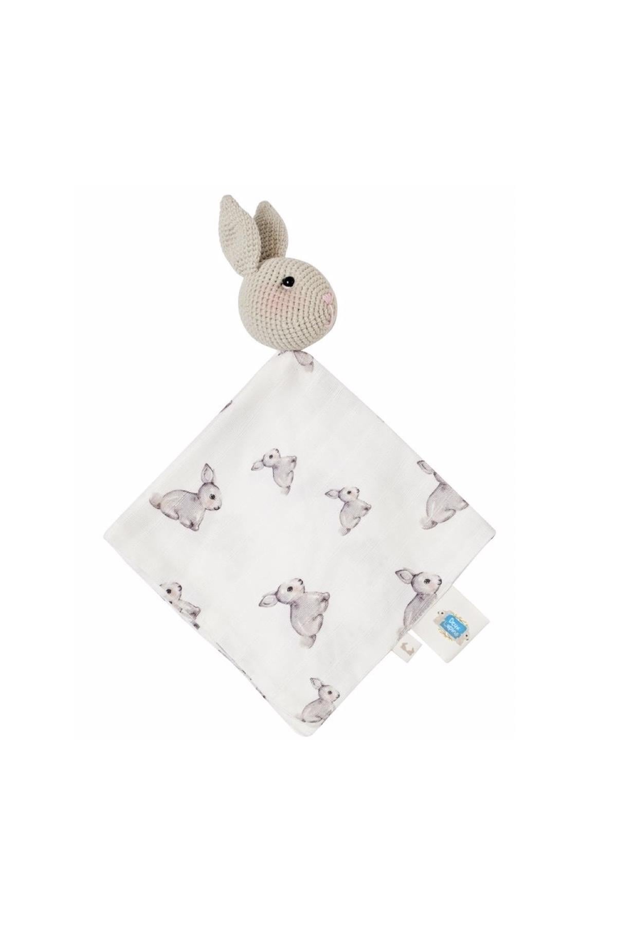 Deux Lapins / Iconıque Lapin Amigurumi Tavşan Örgülü Uyku Arkadaşı std