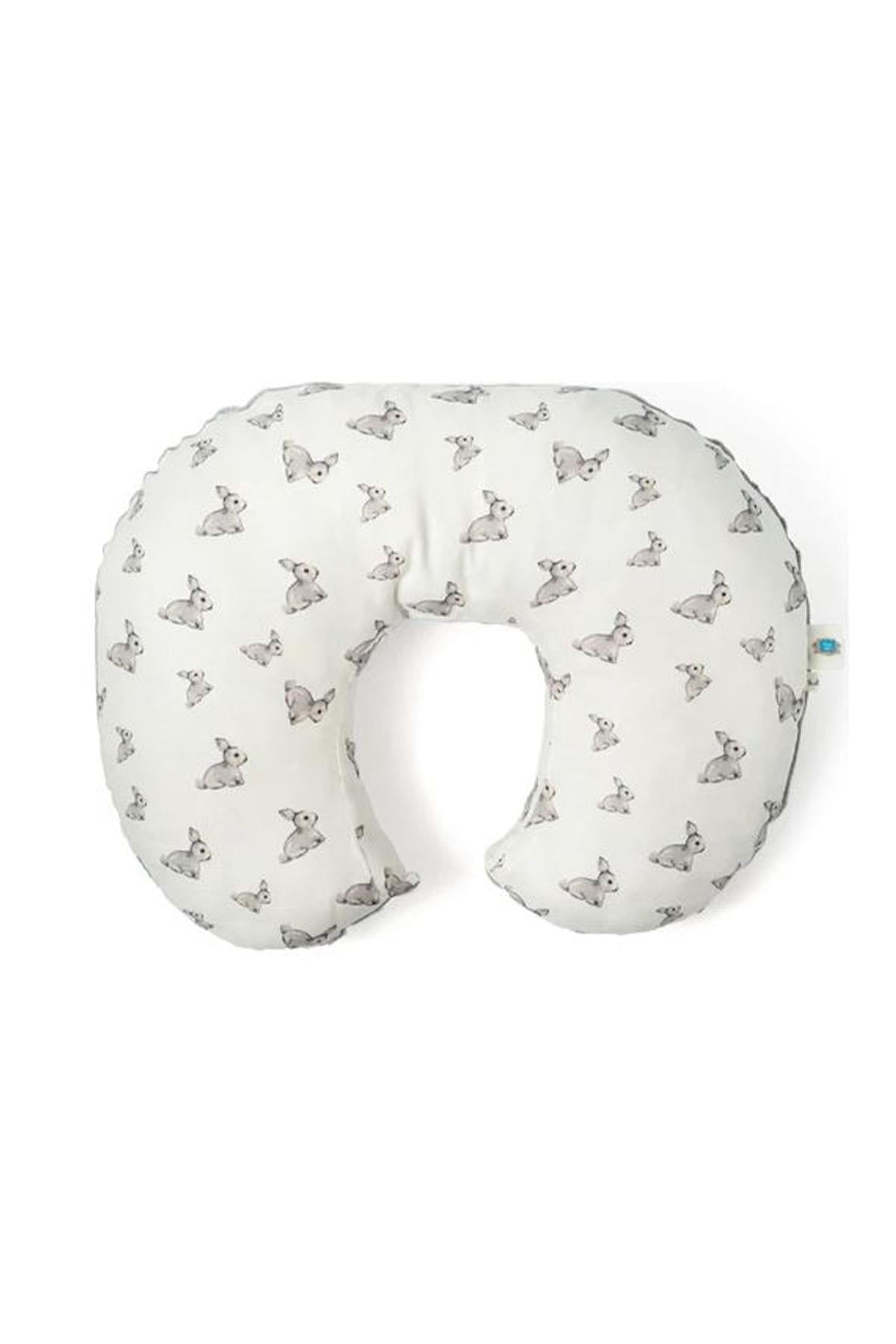Deux Lapins / Iconique Lapin Emzirme Destek Yastığı std
