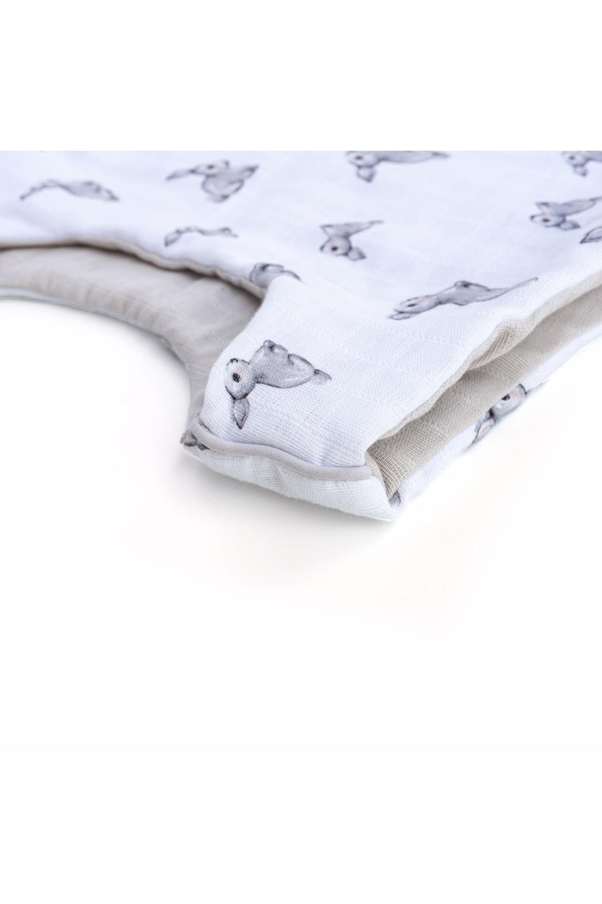 Deux Lapins / Iconique Lapin Kışlık Müslin Bebek Uyku Tulumu 1.85 TOG std