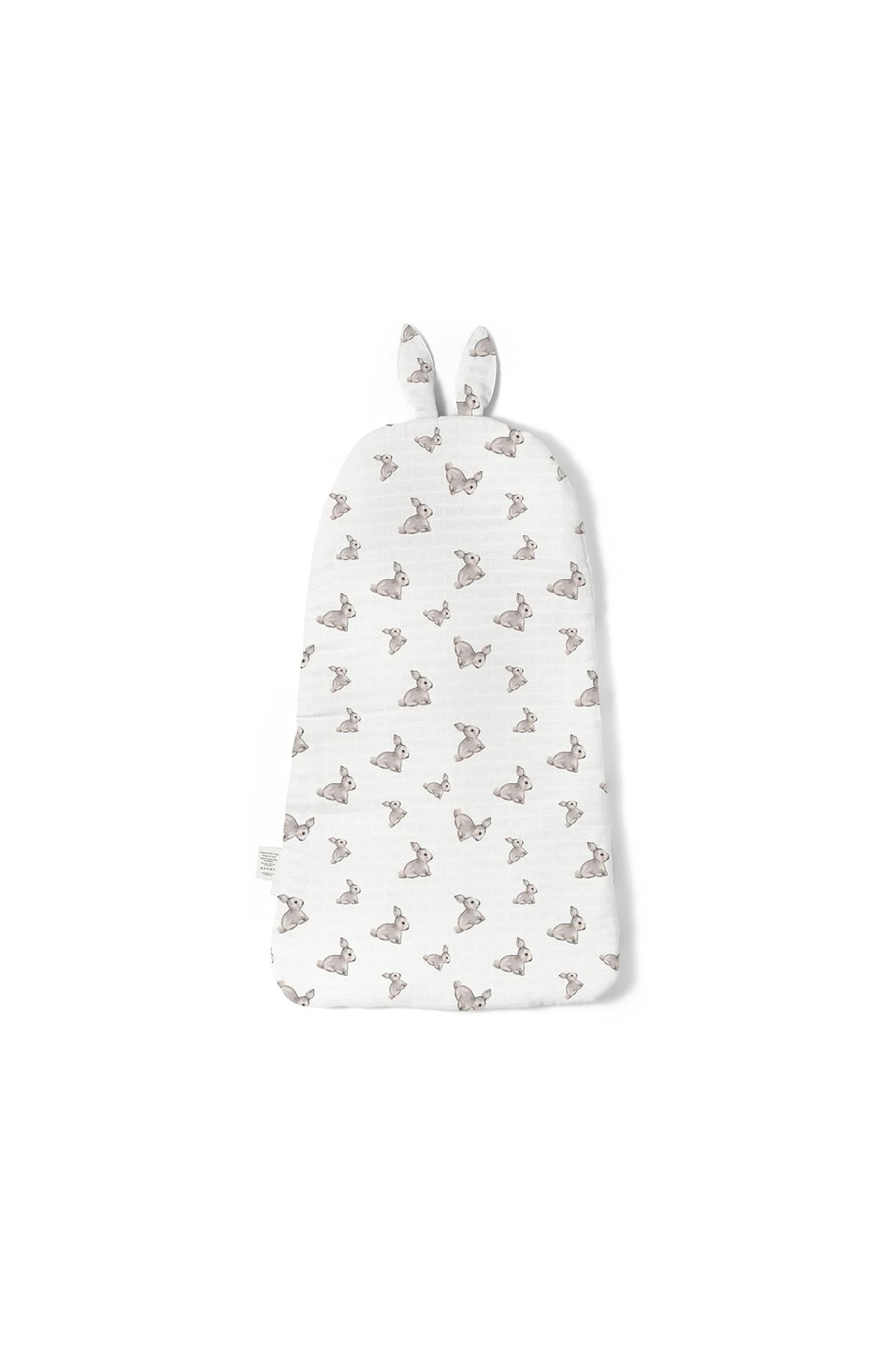 Deux Lapins / Iconique Lapin Müslin Kundak Battaniye std