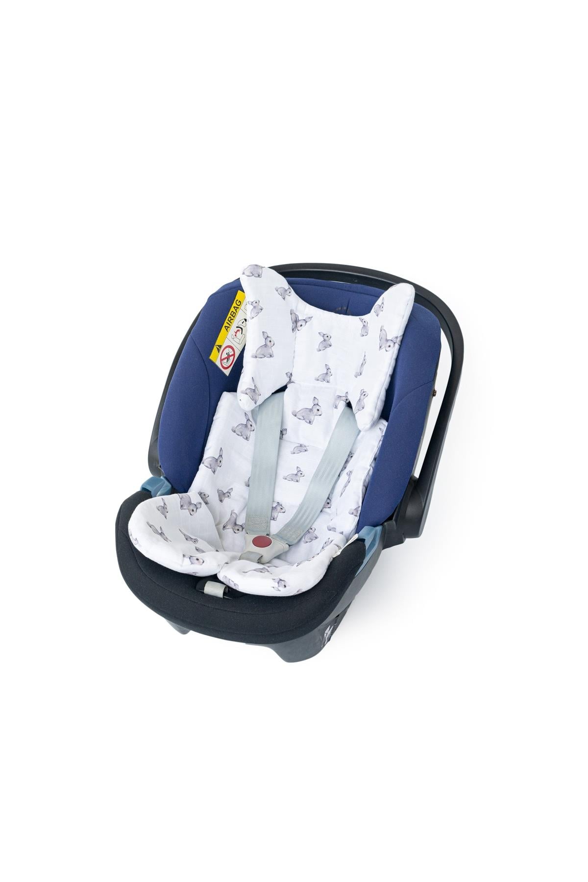 Deux Lapins / Iconique Lapin Puset ve Oto Koltuk Minderi std