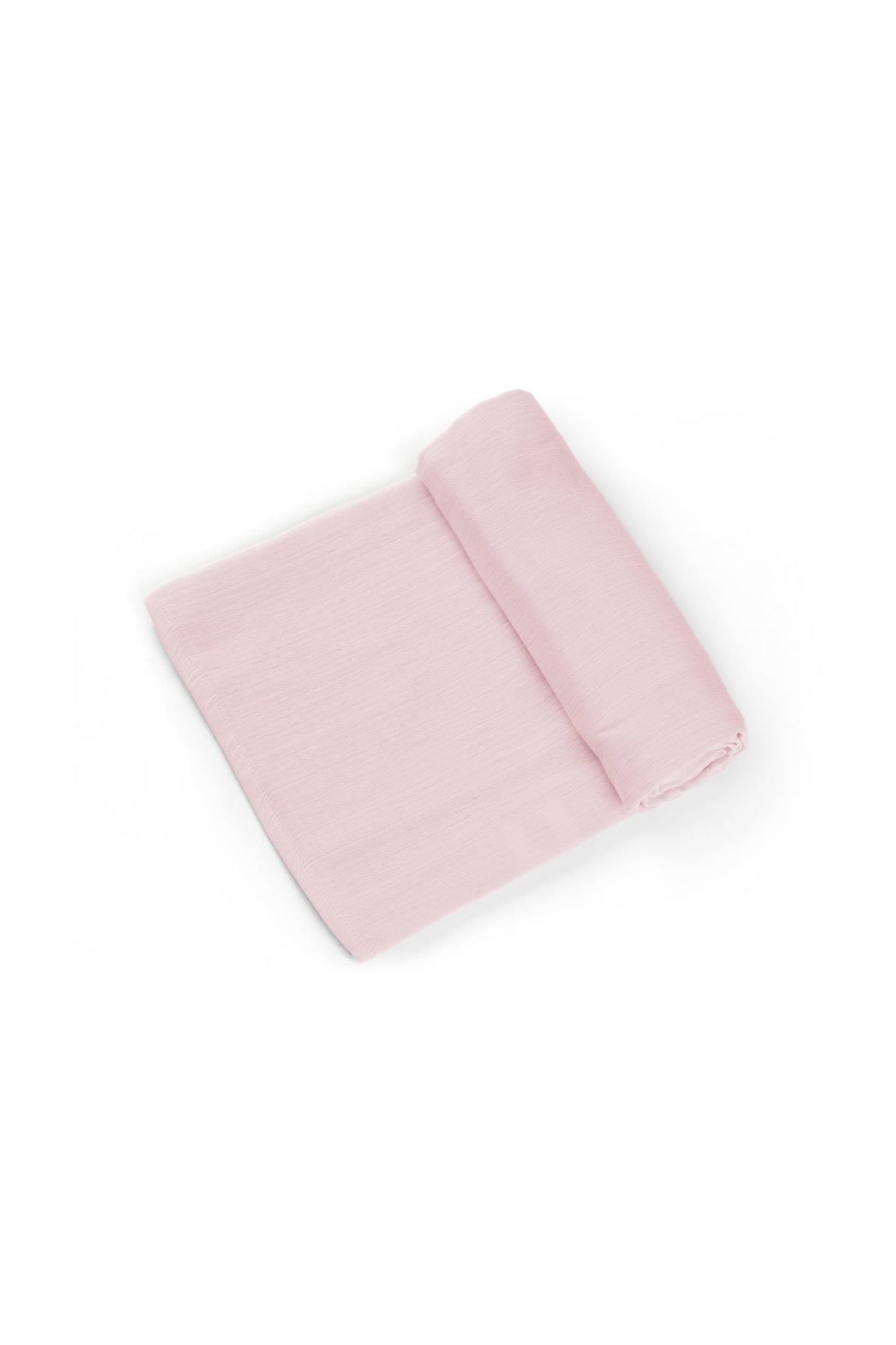Deux Lapins / Innocent Pink Müslin Bebek Örtü 100X100cm std