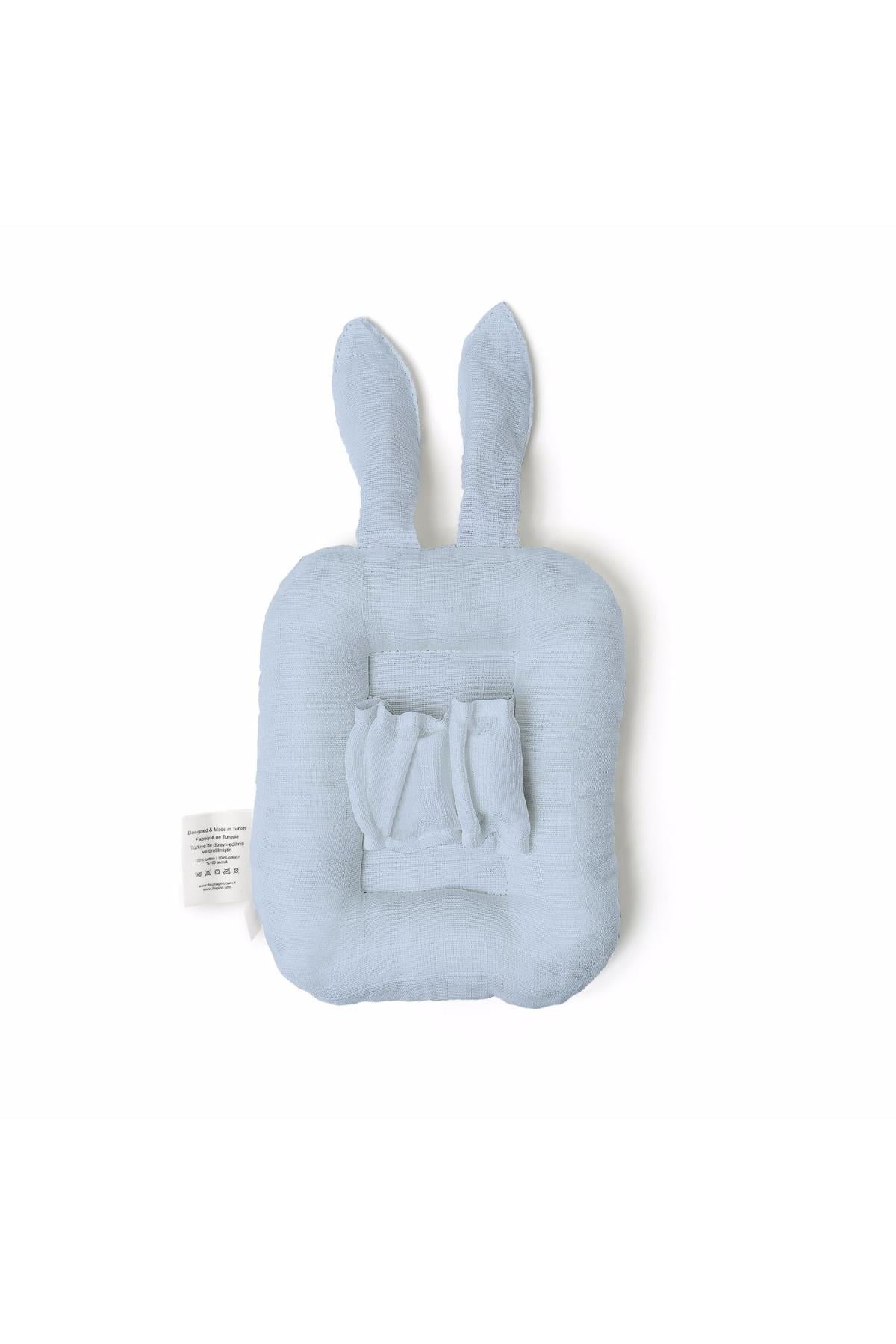 Deux Lapins / Rainbow  Kol Emzirme Yastığı - Mini Blue