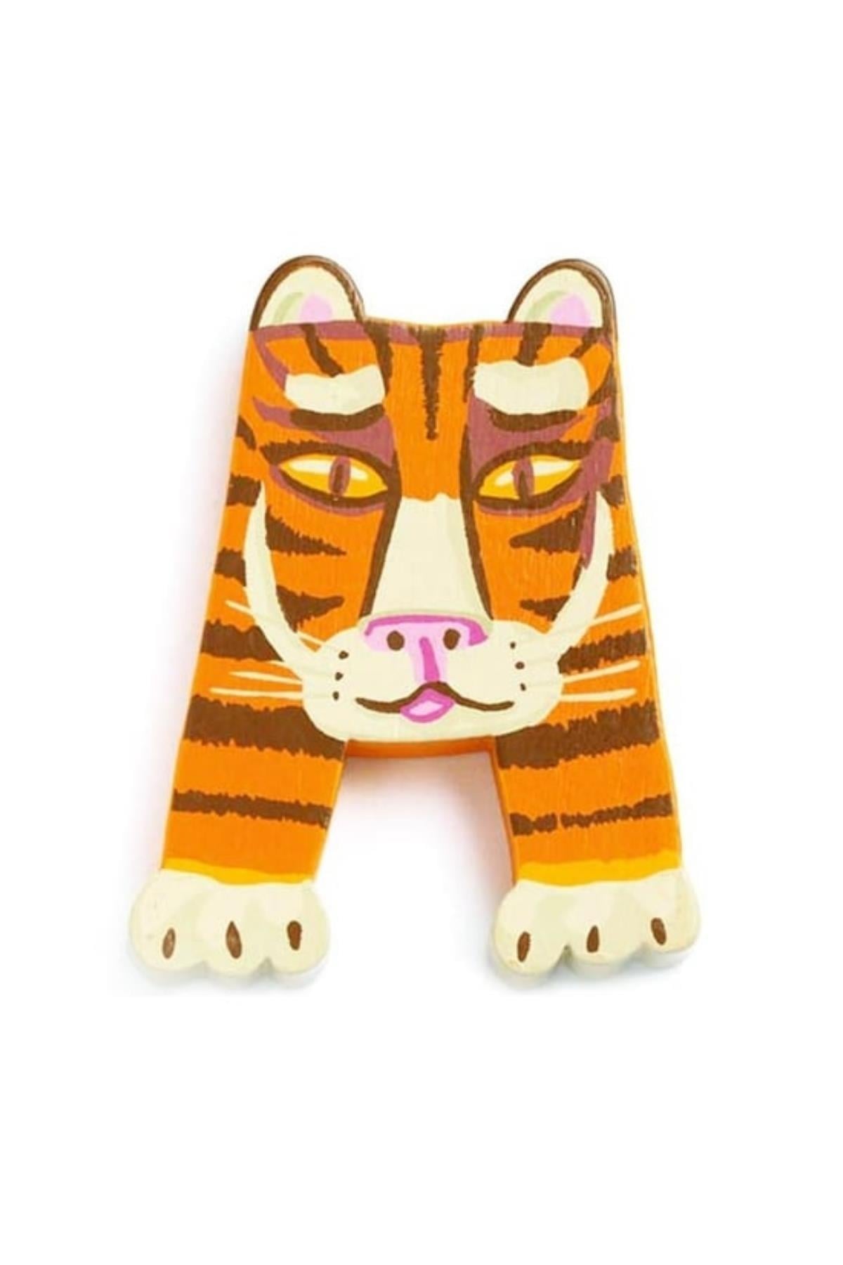 Djeco Harfler - A - Animals Letter Çok Renkli