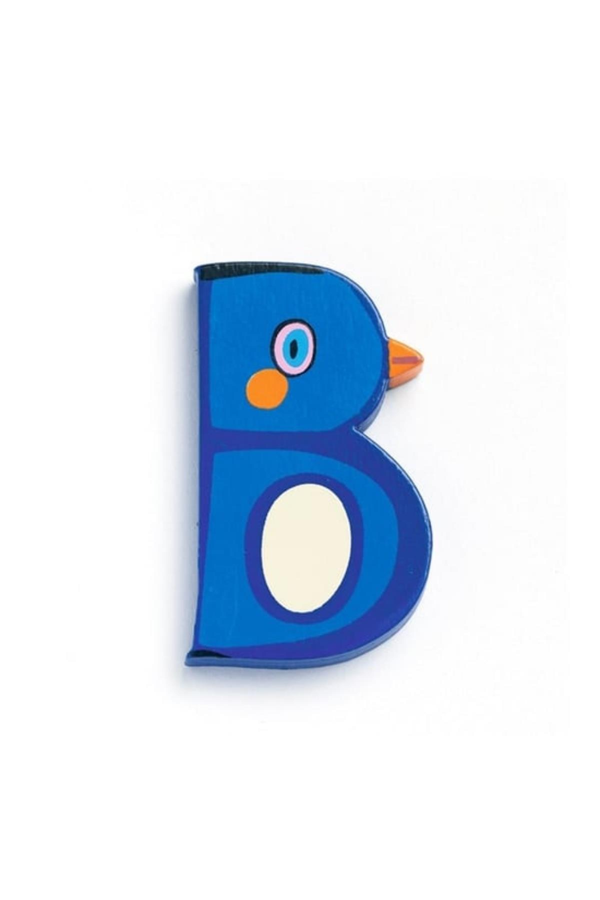 Djeco Harfler - B - Animals Letter Çok Renkli