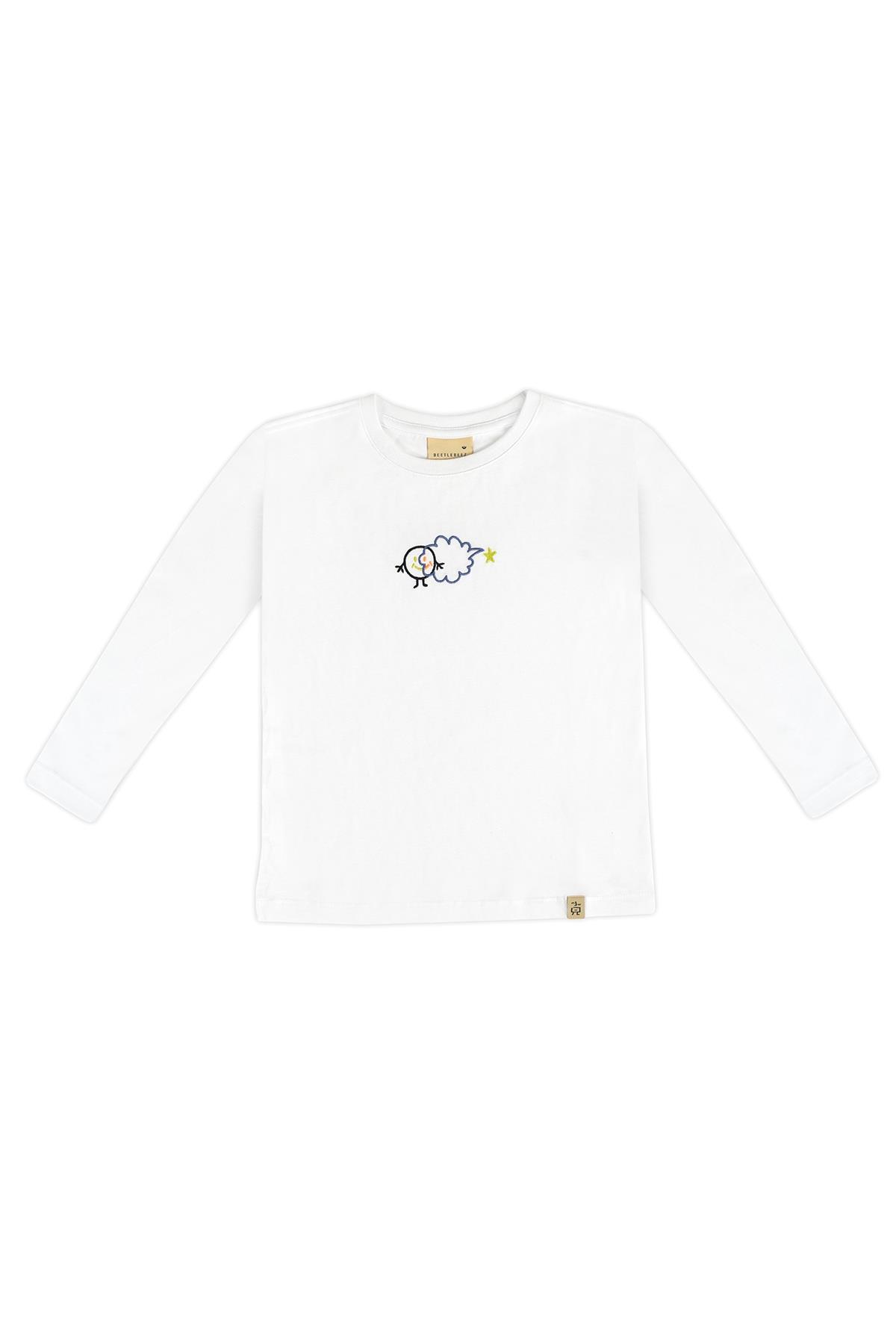 Beetlebeez / FILL IN THE BLANK T-SHIRT - WHITE Beyaz
