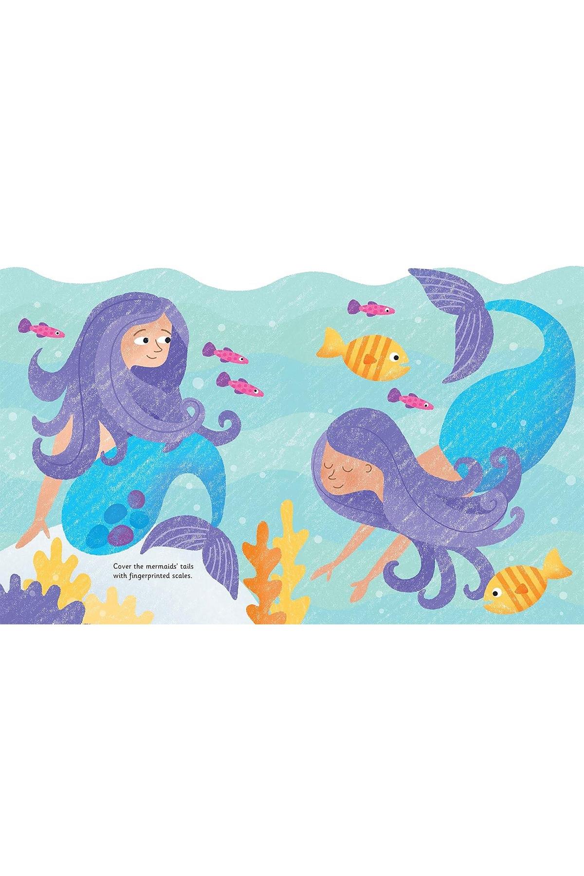 Usborne / Fingerprint Activities Under The Sea Çok Renkli