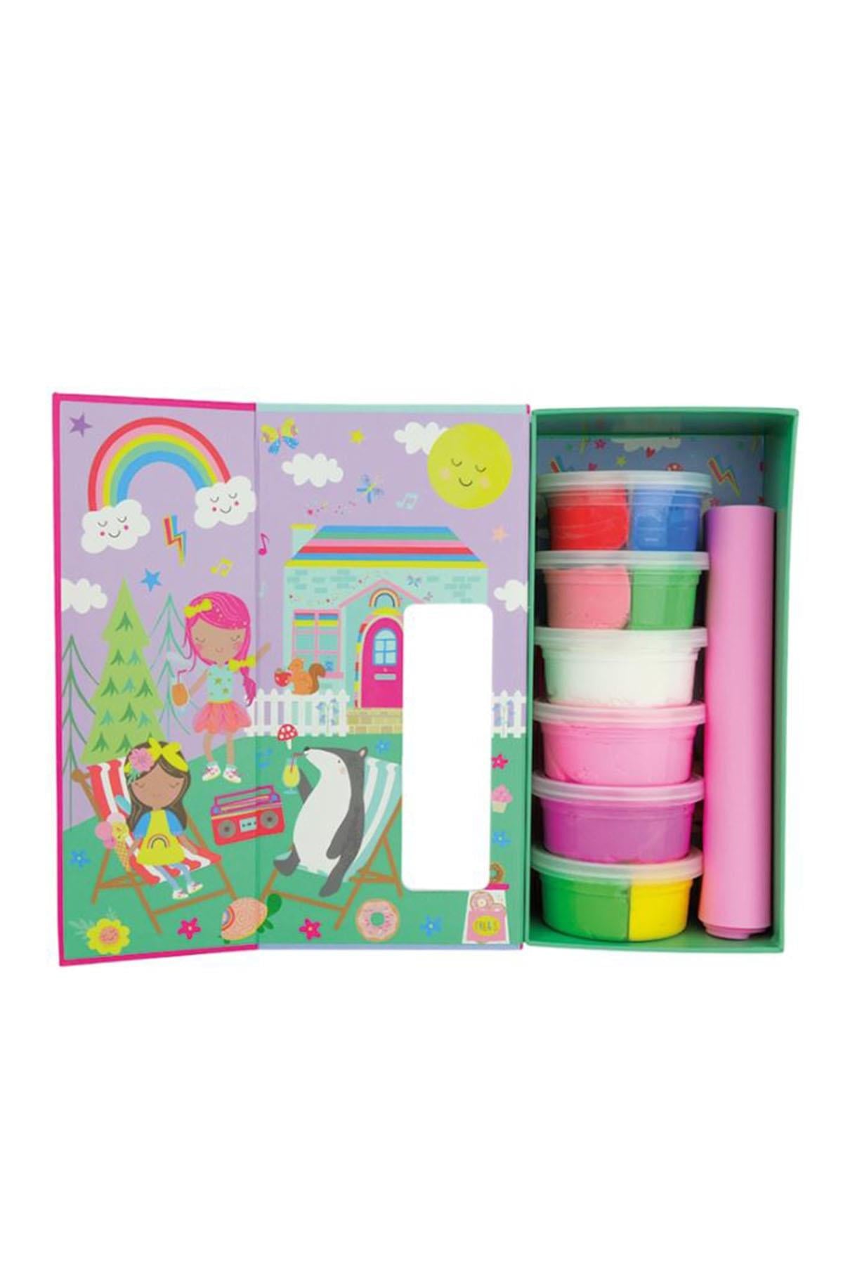 FLOSS ROCK CLAY AND PLAY HAVA İLE KURUYAN KİL SETİ RAİNBOW FAİRY Çok Renkli
