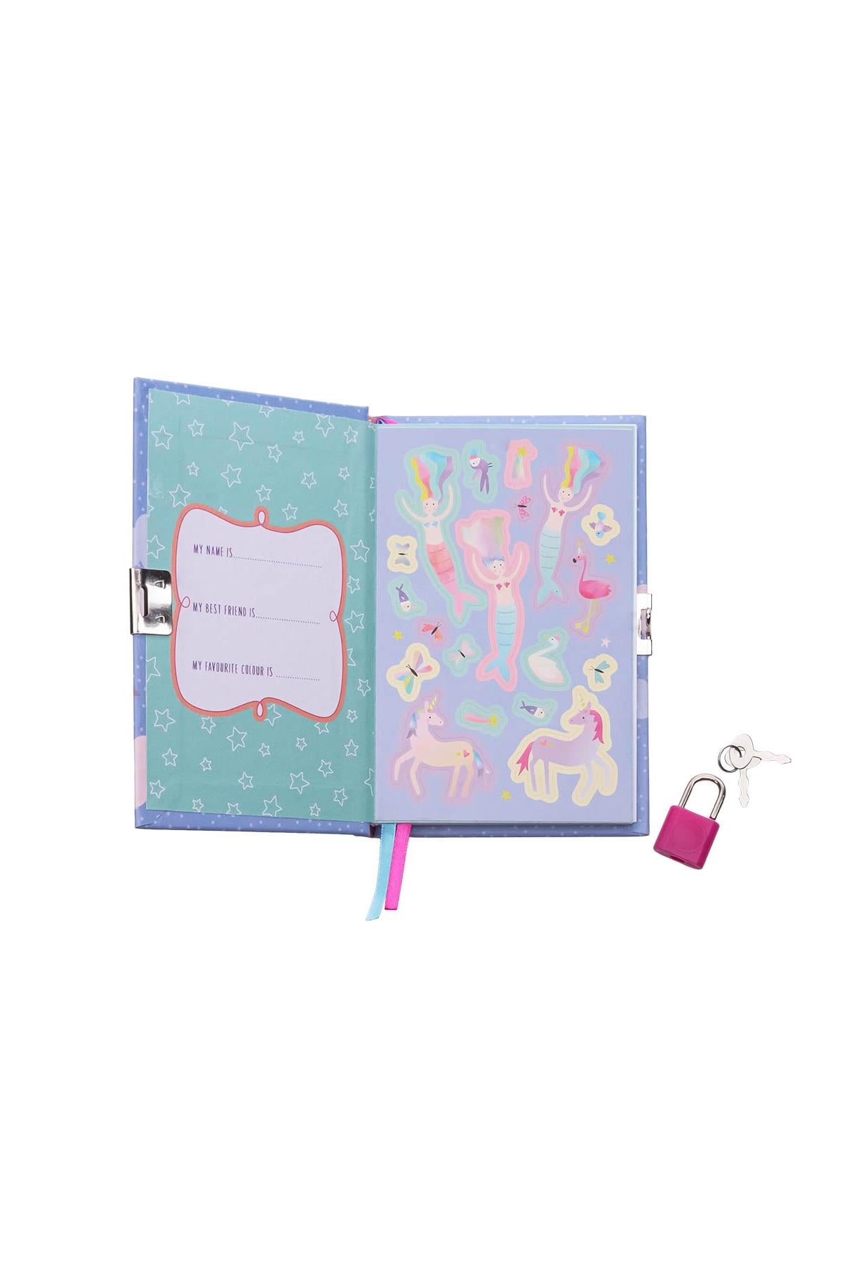 FLOSS & ROCK Kokulu Kilitli Günlük / Fantasy *YENİ* Çok Renkli