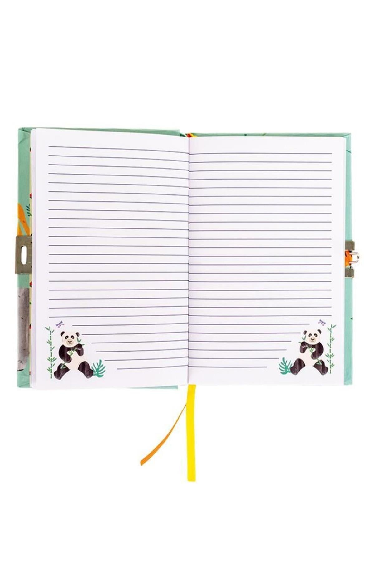 FLOSS & ROCK Kokulu Kilitli Günlük / Jungle Çok Renkli