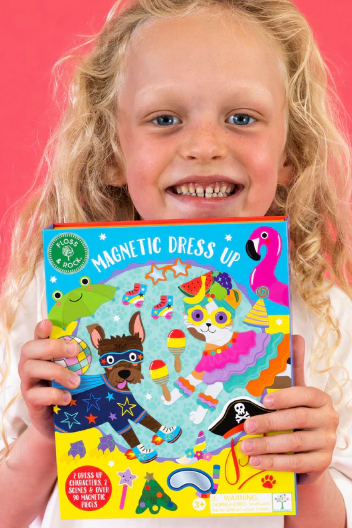 FLOSS & ROCK Mıknatıslı Giydirme Setleri / Pets Çok Renkli