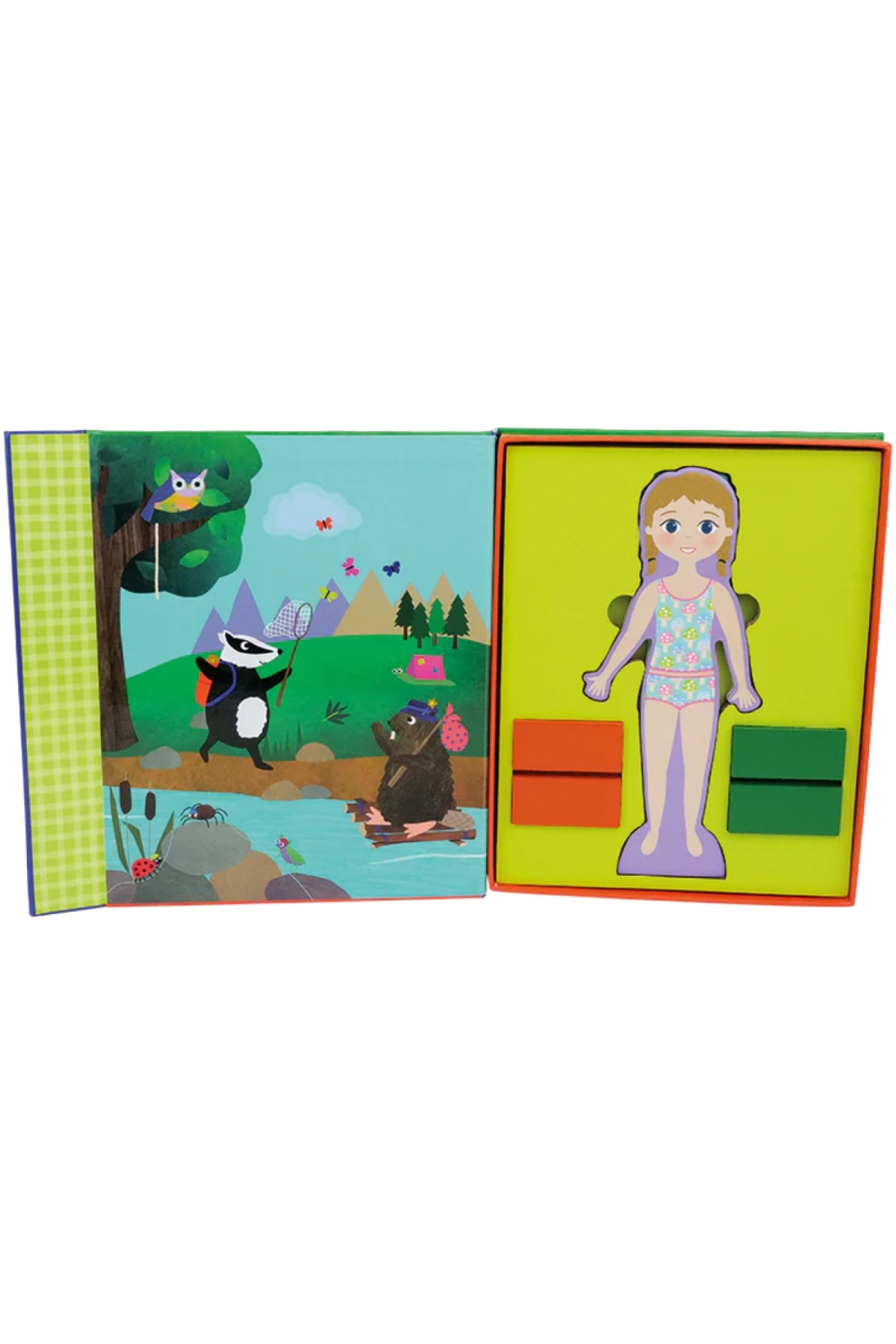 Floss & Rock Mıknatıslı Giydirme Setleri / Adventure Çok Renkli