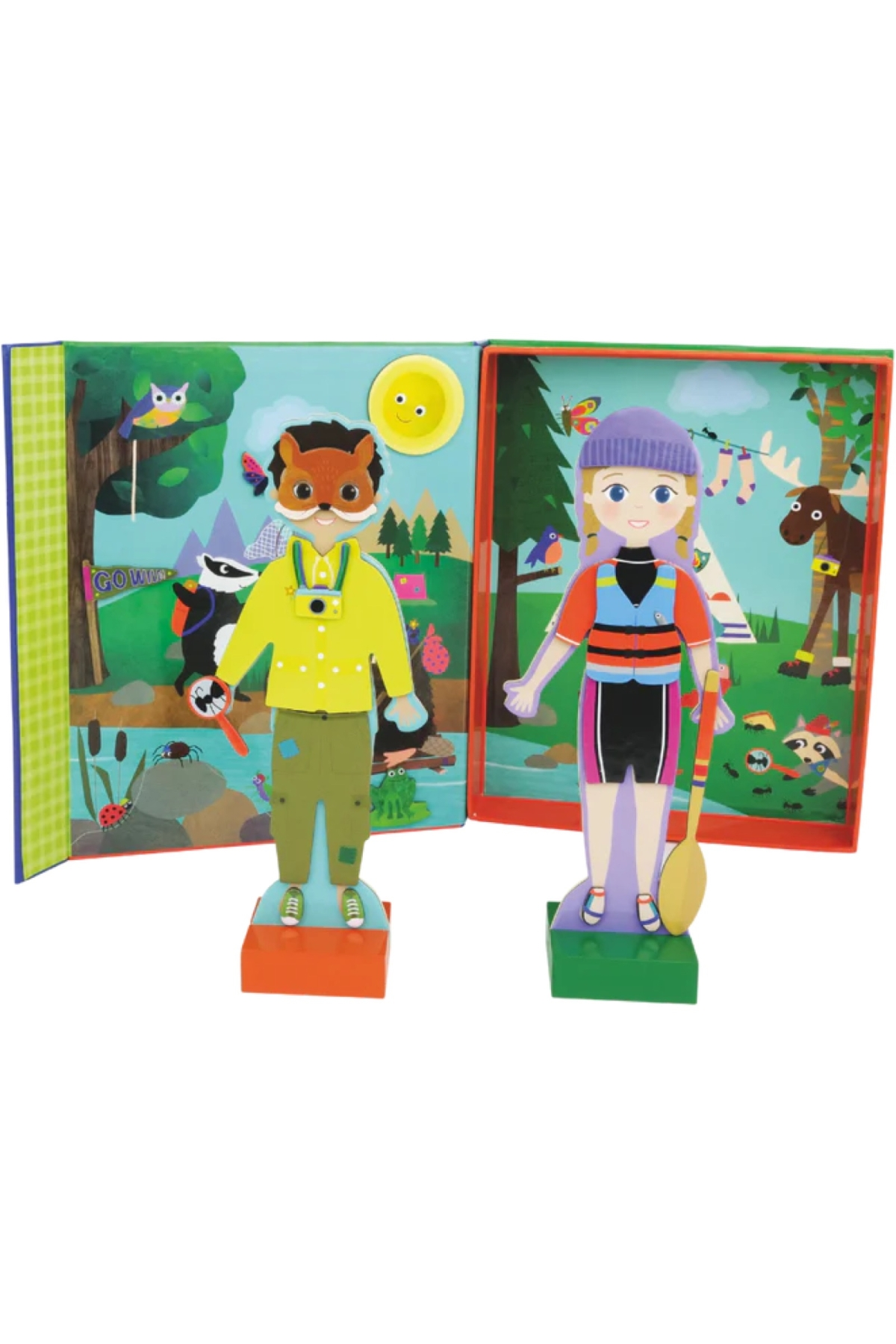 Floss & Rock Mıknatıslı Giydirme Setleri / Adventure Çok Renkli