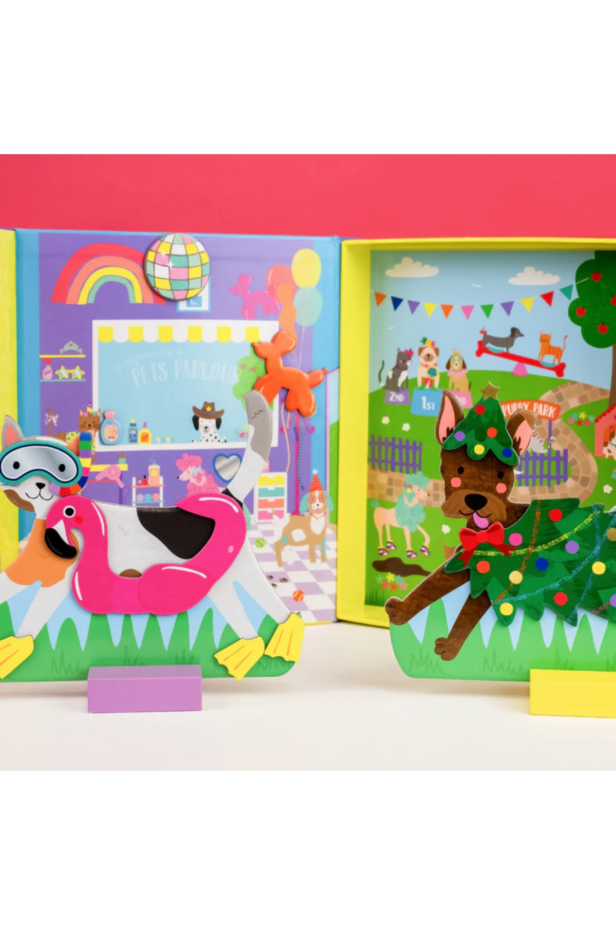 FLOSS & ROCK Mıknatıslı Giydirme Setleri / Pets Çok Renkli