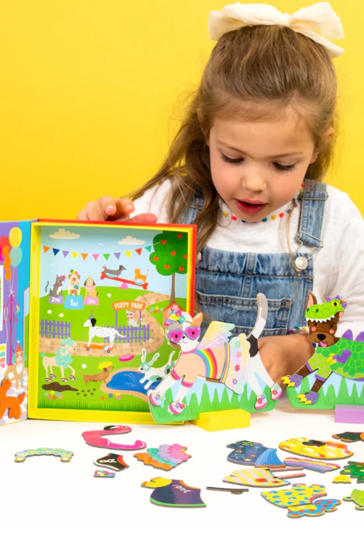 FLOSS & ROCK Mıknatıslı Giydirme Setleri / Pets Çok Renkli